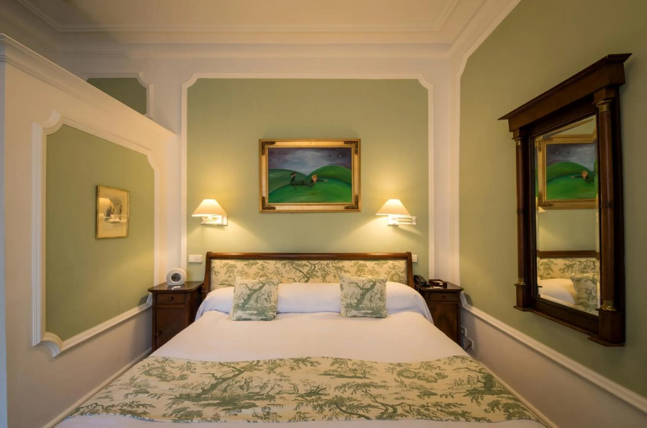 Bed in Hotel Der Kleine Prinz