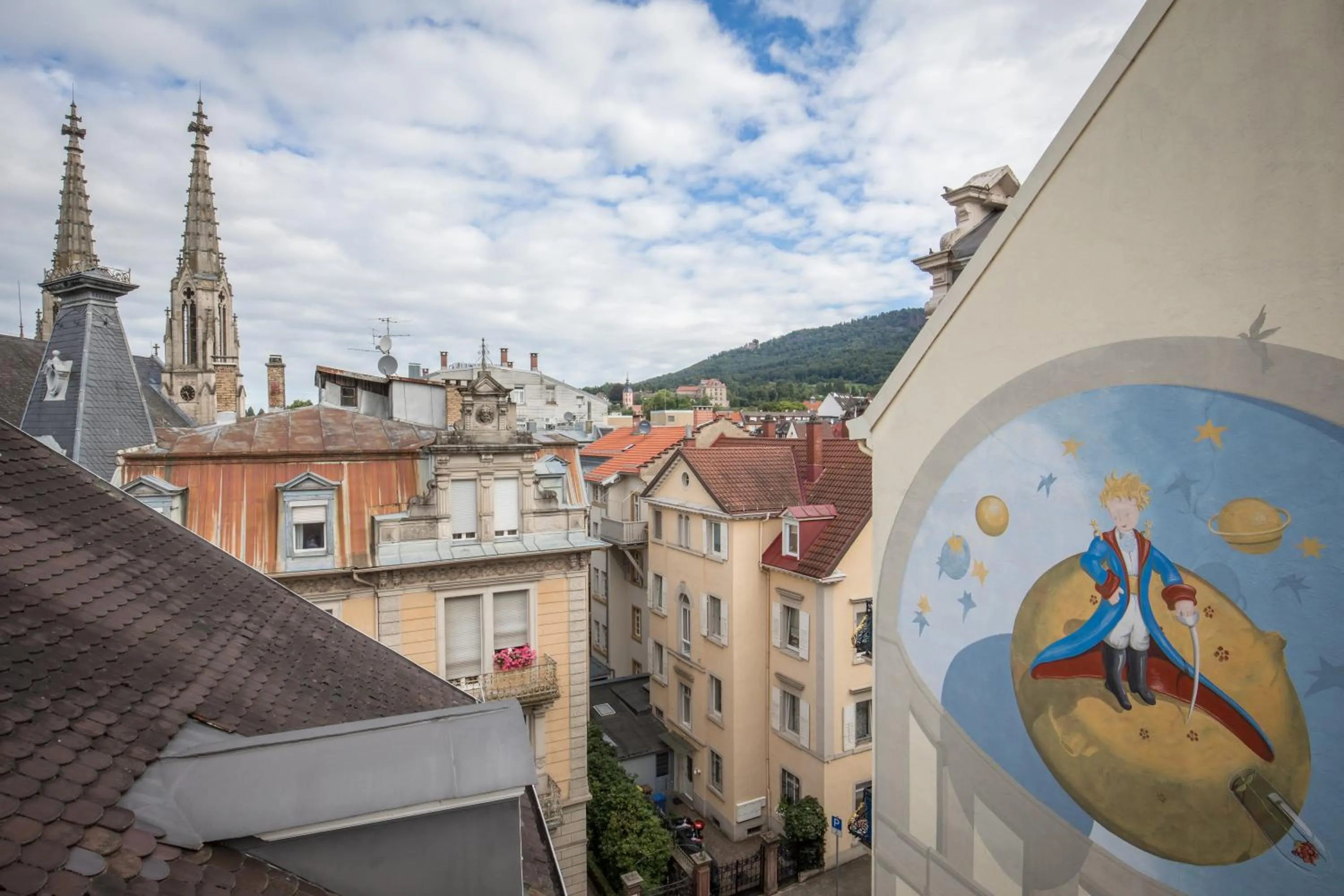 View (from property/room) in Hotel Der Kleine Prinz