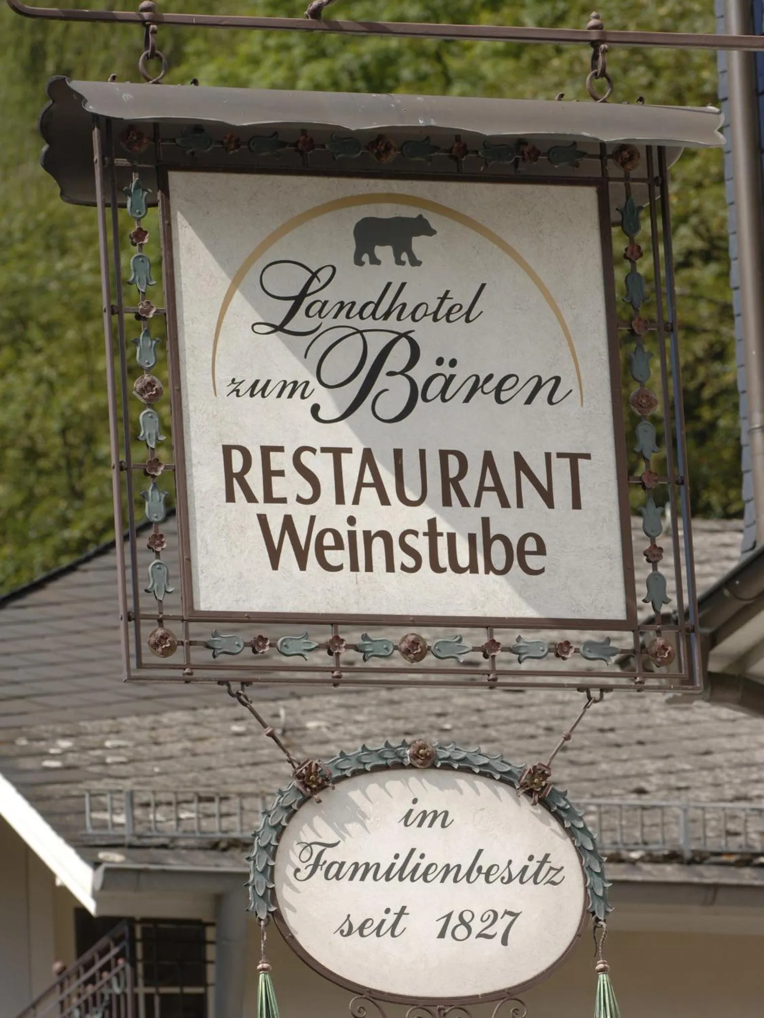 Logo/Certificate/Sign in Landhotel Zum Bären