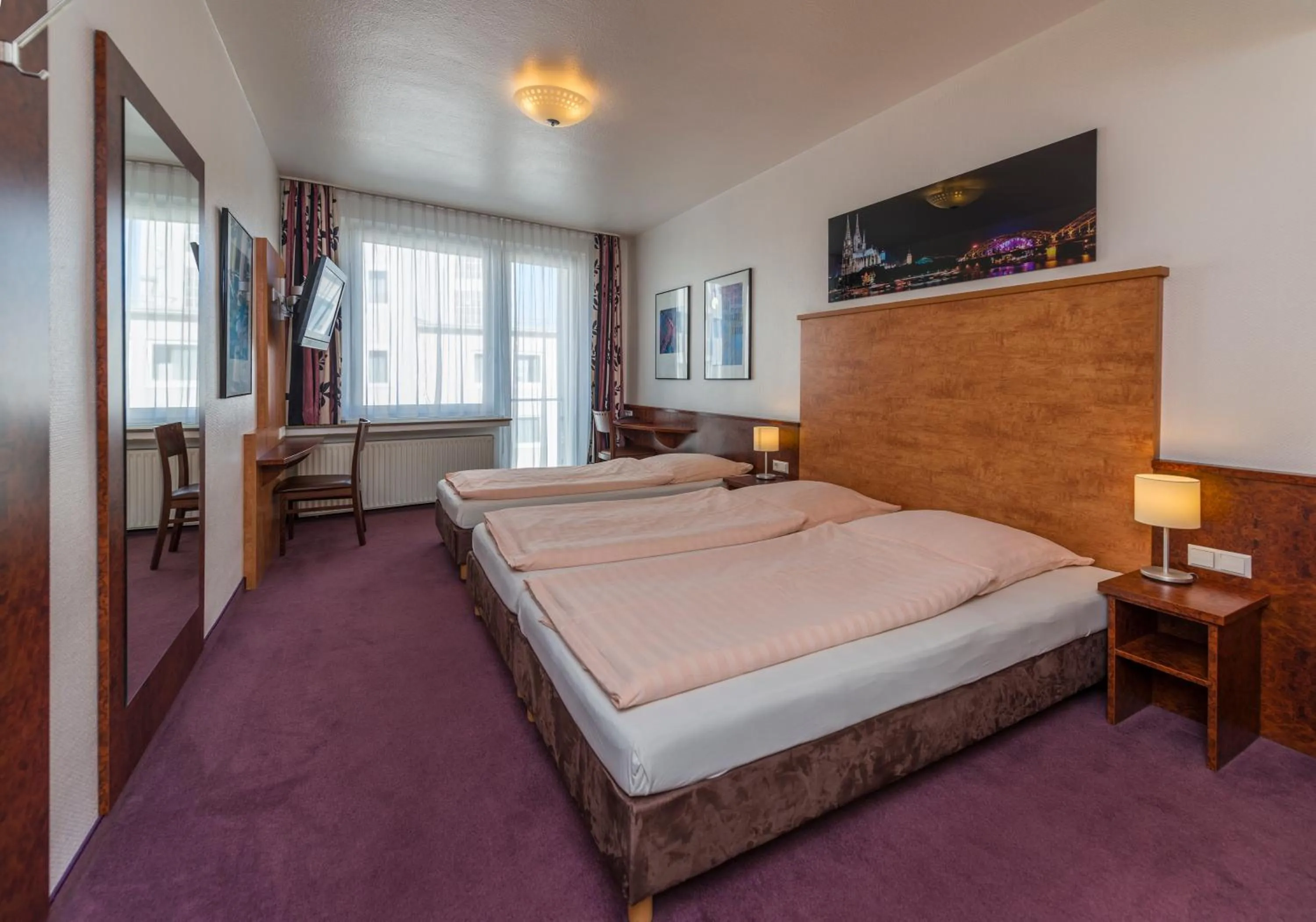 Bed in Breslauer Hof Am Dom