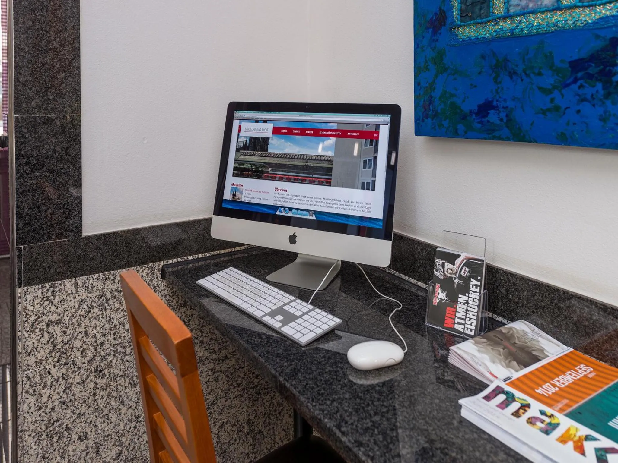 Lobby or reception in Breslauer Hof Am Dom