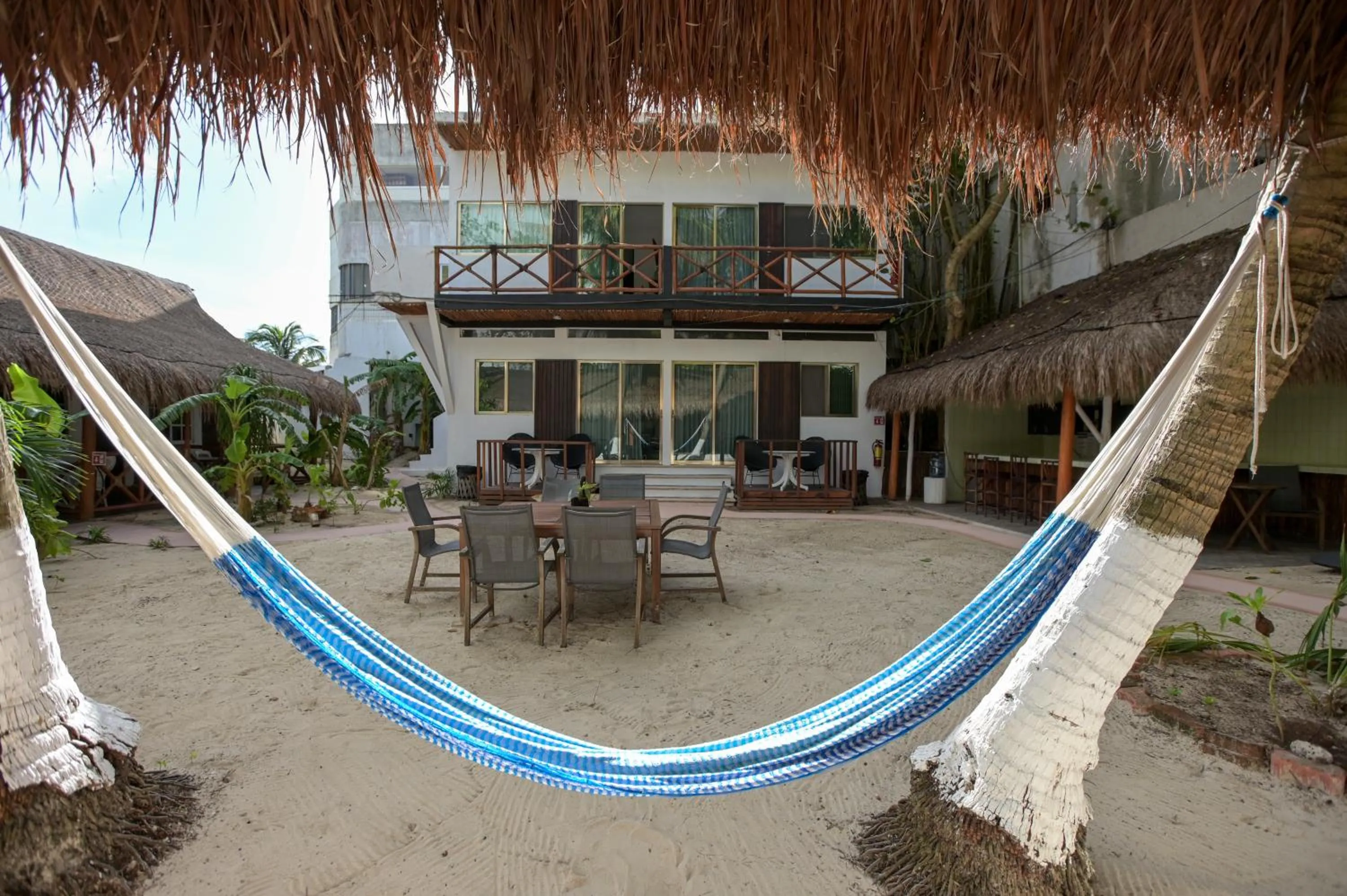 Property building in Kinta Kan Cabañas Hotel Playa del Carmen