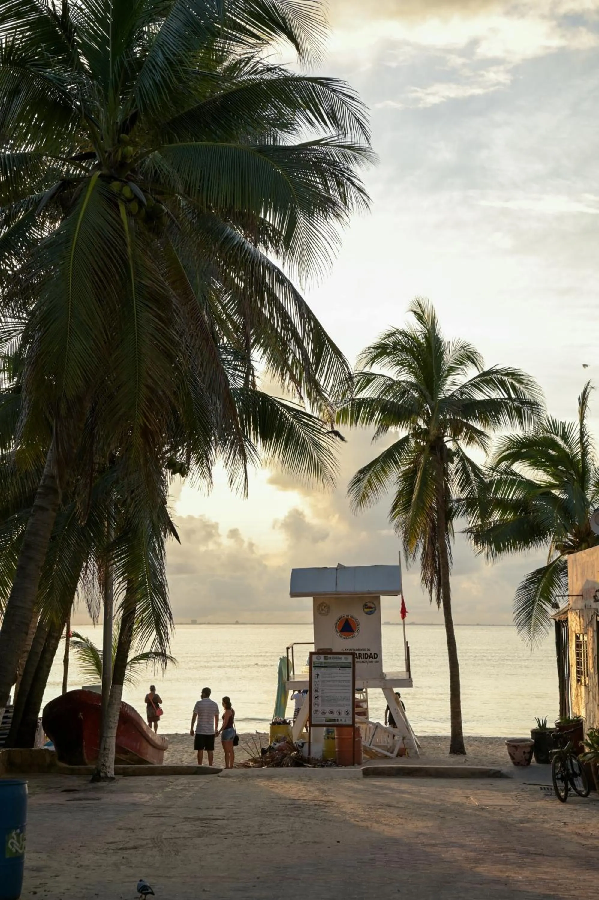 Beach in Kinta Kan Cabañas Hotel Playa del Carmen