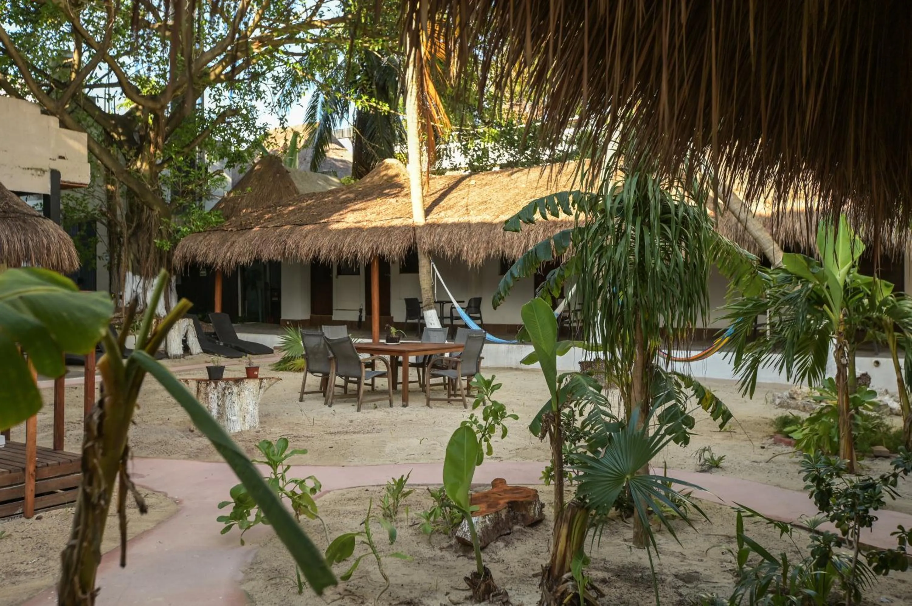 Property building in Kinta Kan Cabañas Hotel Playa del Carmen