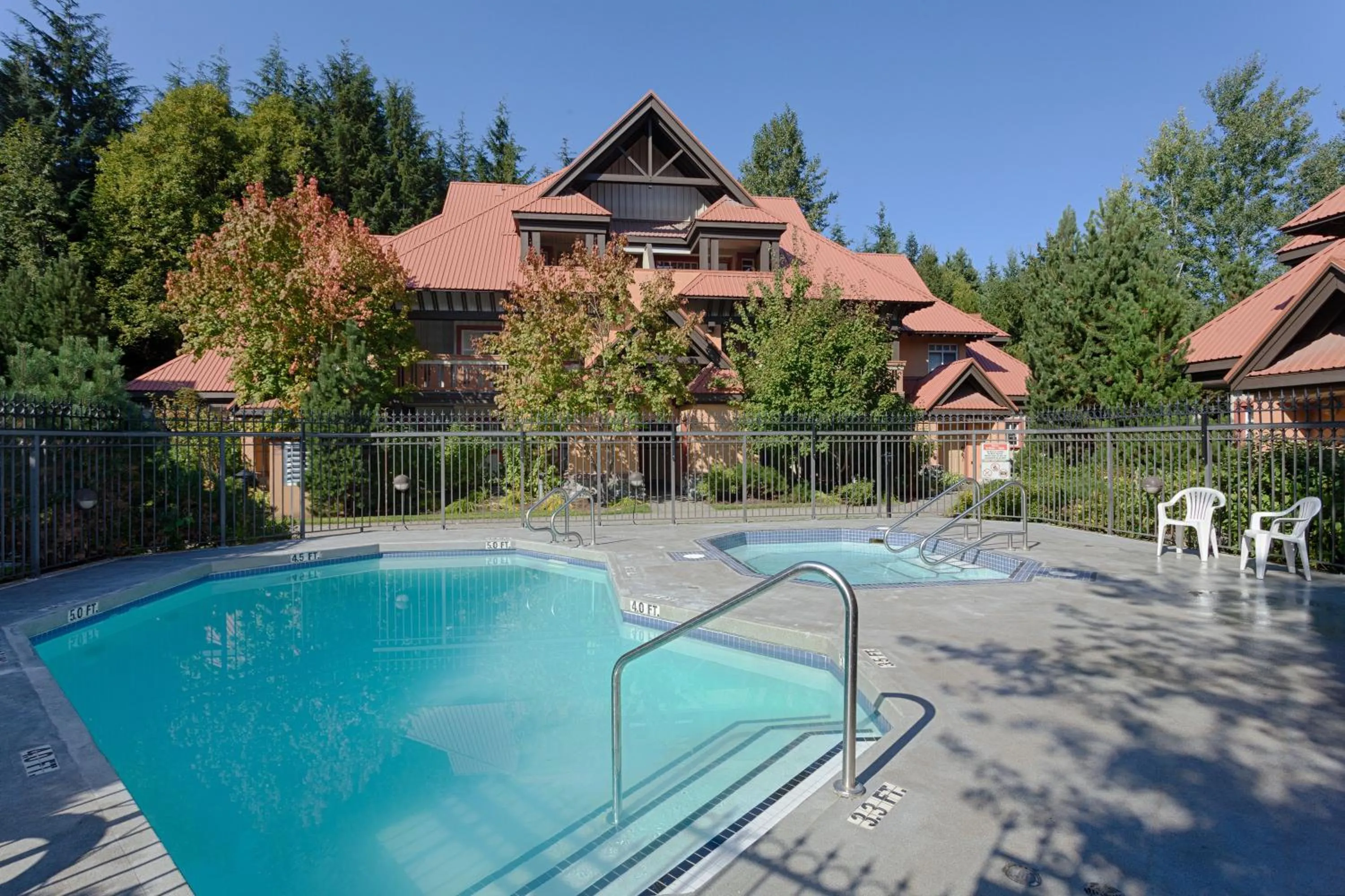 Swimming pool in Stoney Creek Sunpath by Whistler Premier