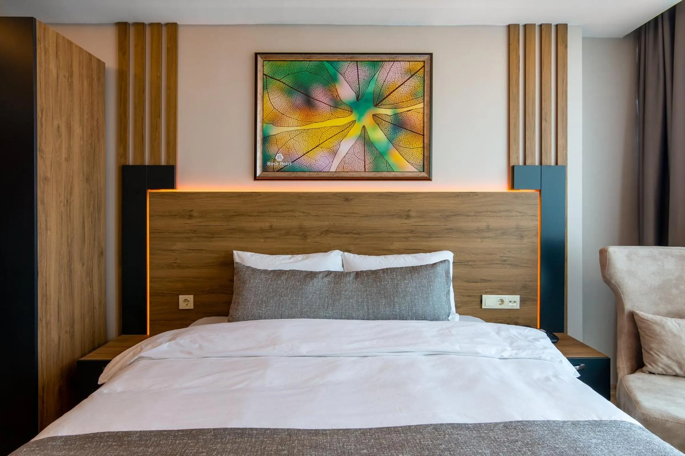 Photo of the whole room, Bed in RUSH HOTEL İSTANBUL