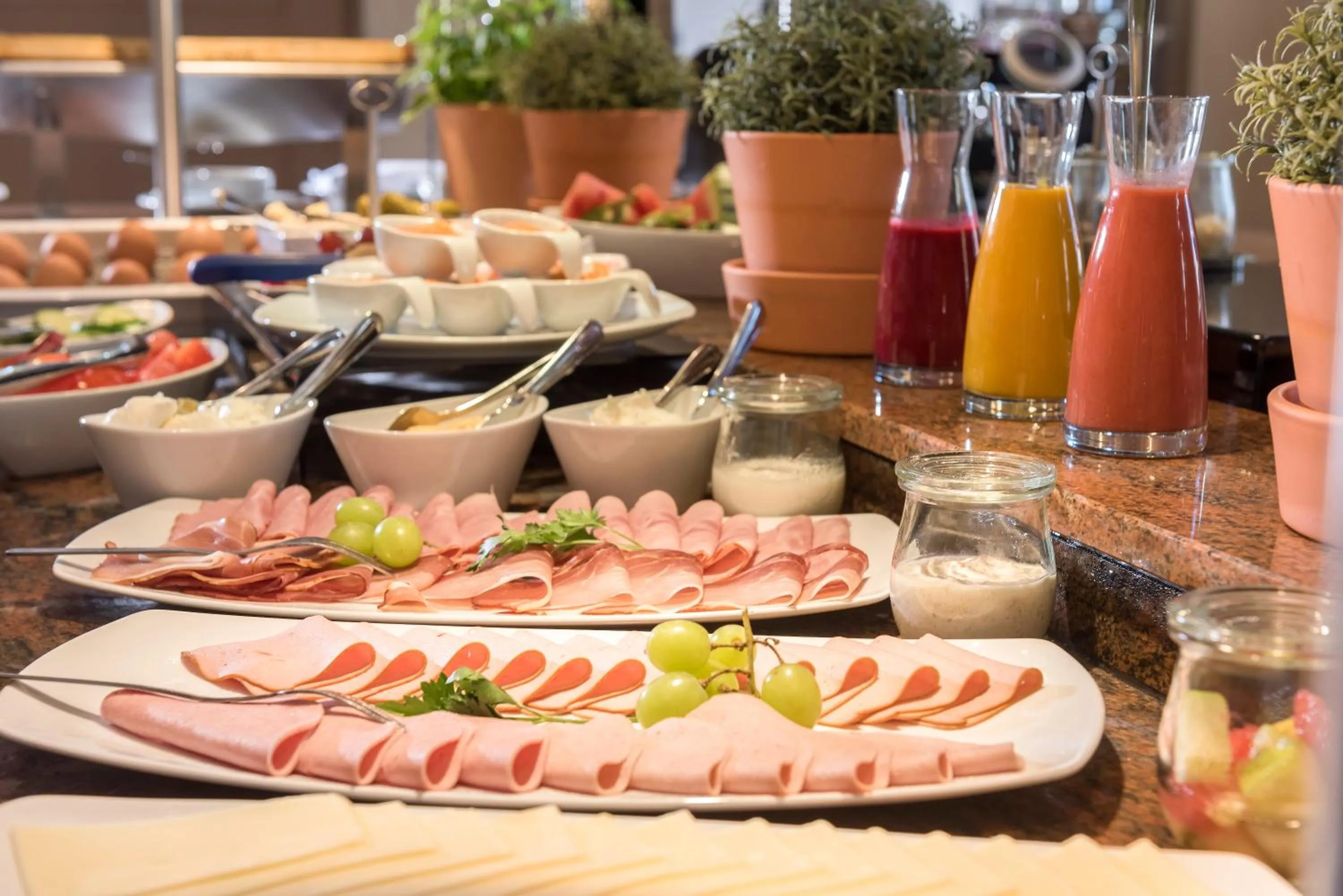 Breakfast in Mercure Hotel München Airport Freising