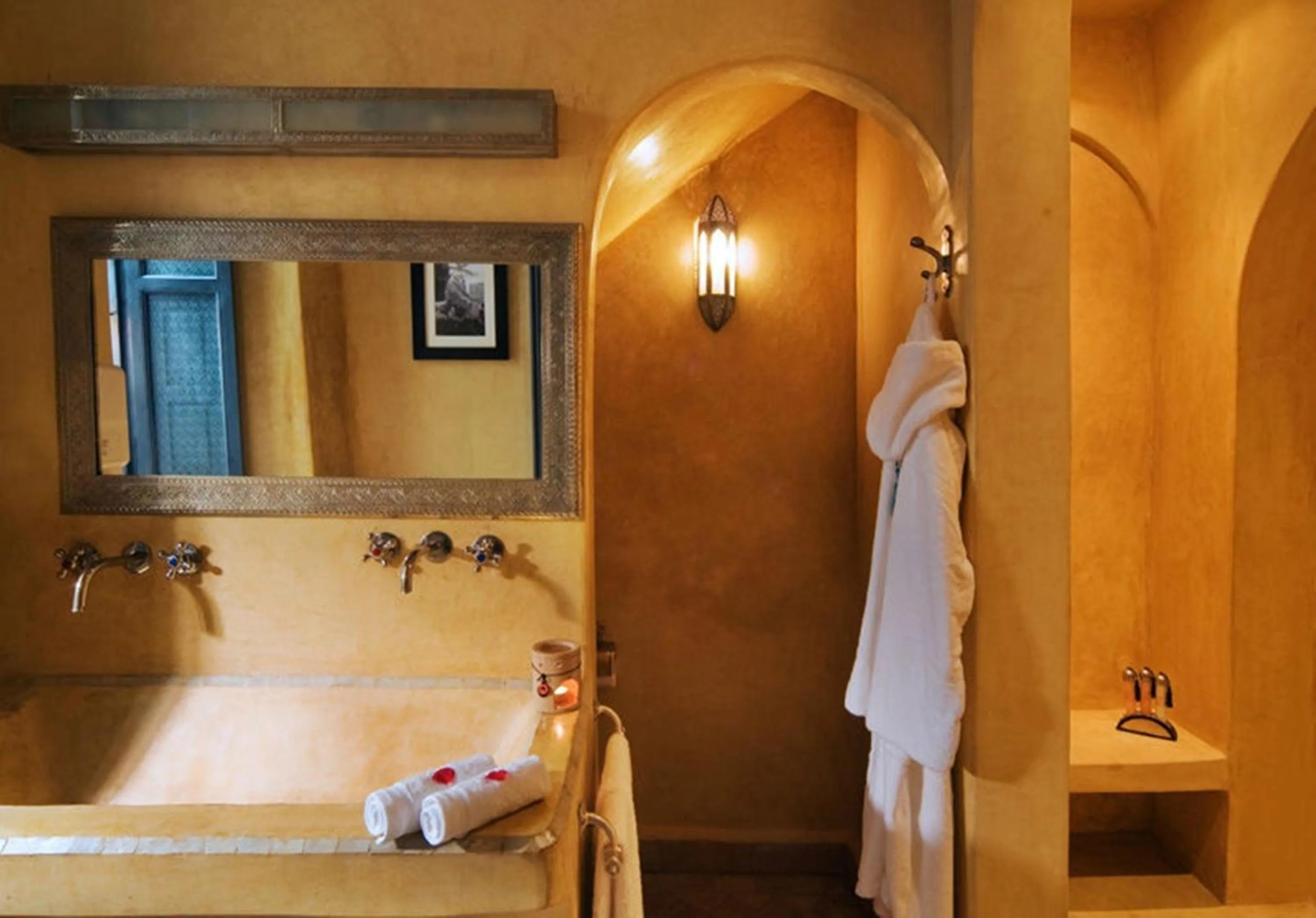Bathroom in Riad Cinnamon by Marrakech Riad