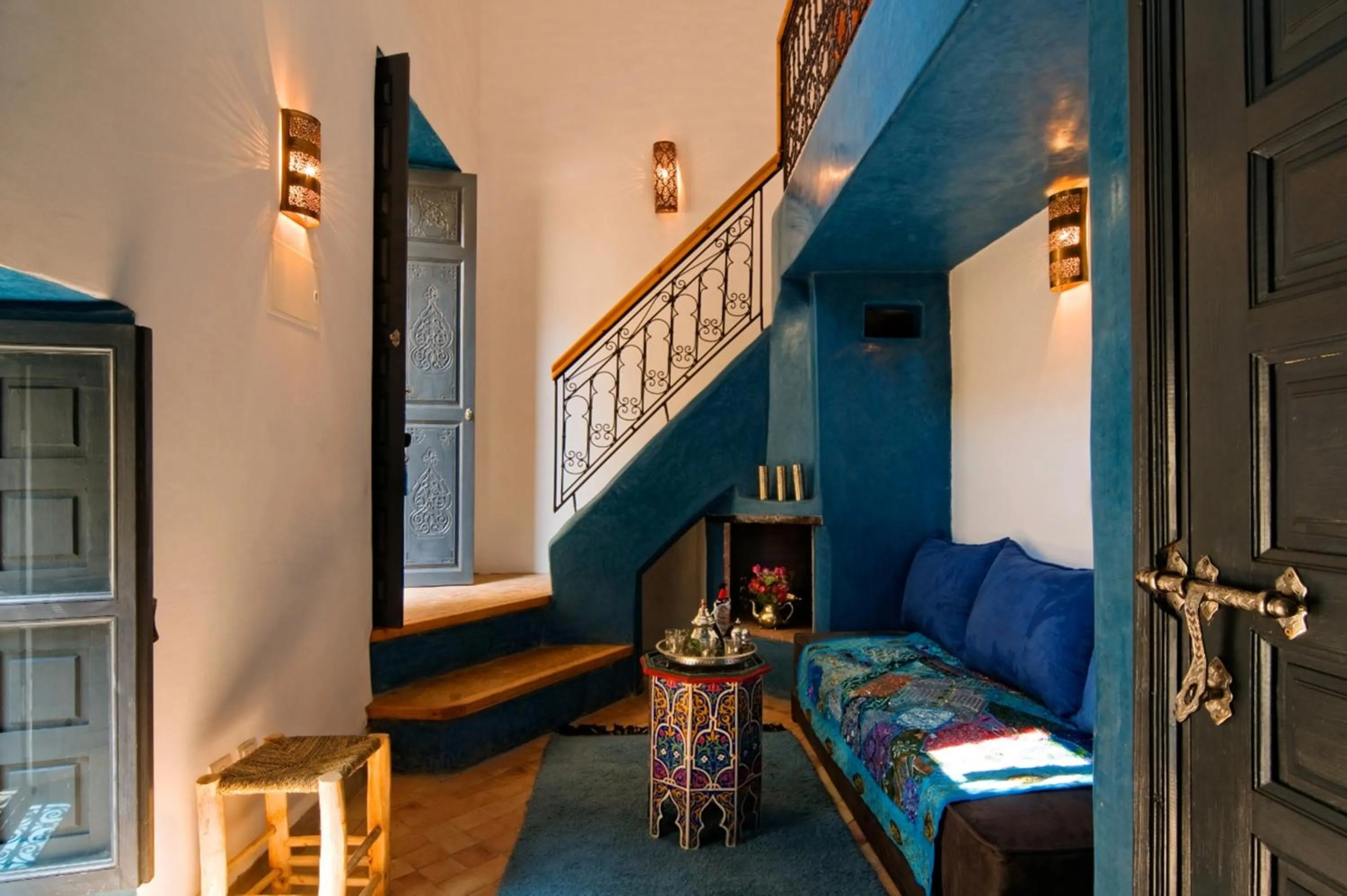 Bedroom, Bed in Riad Cinnamon by Marrakech Riad