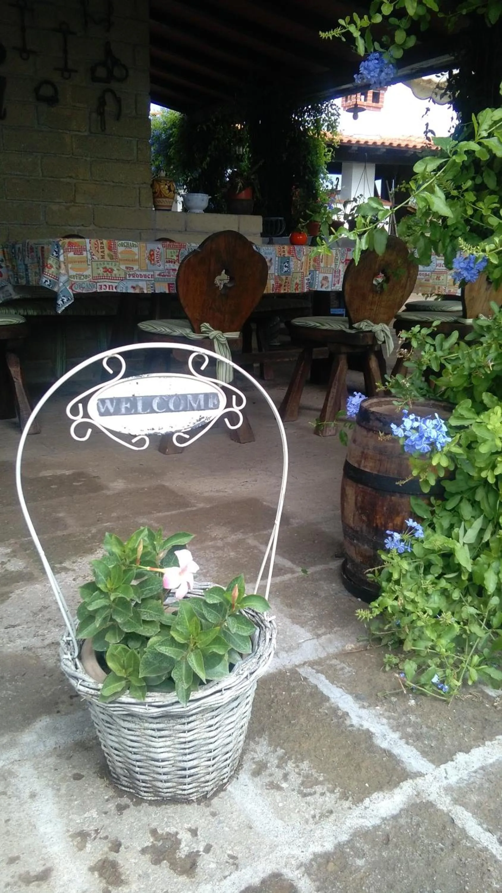 Decorative detail in Il Casale Del Sogno