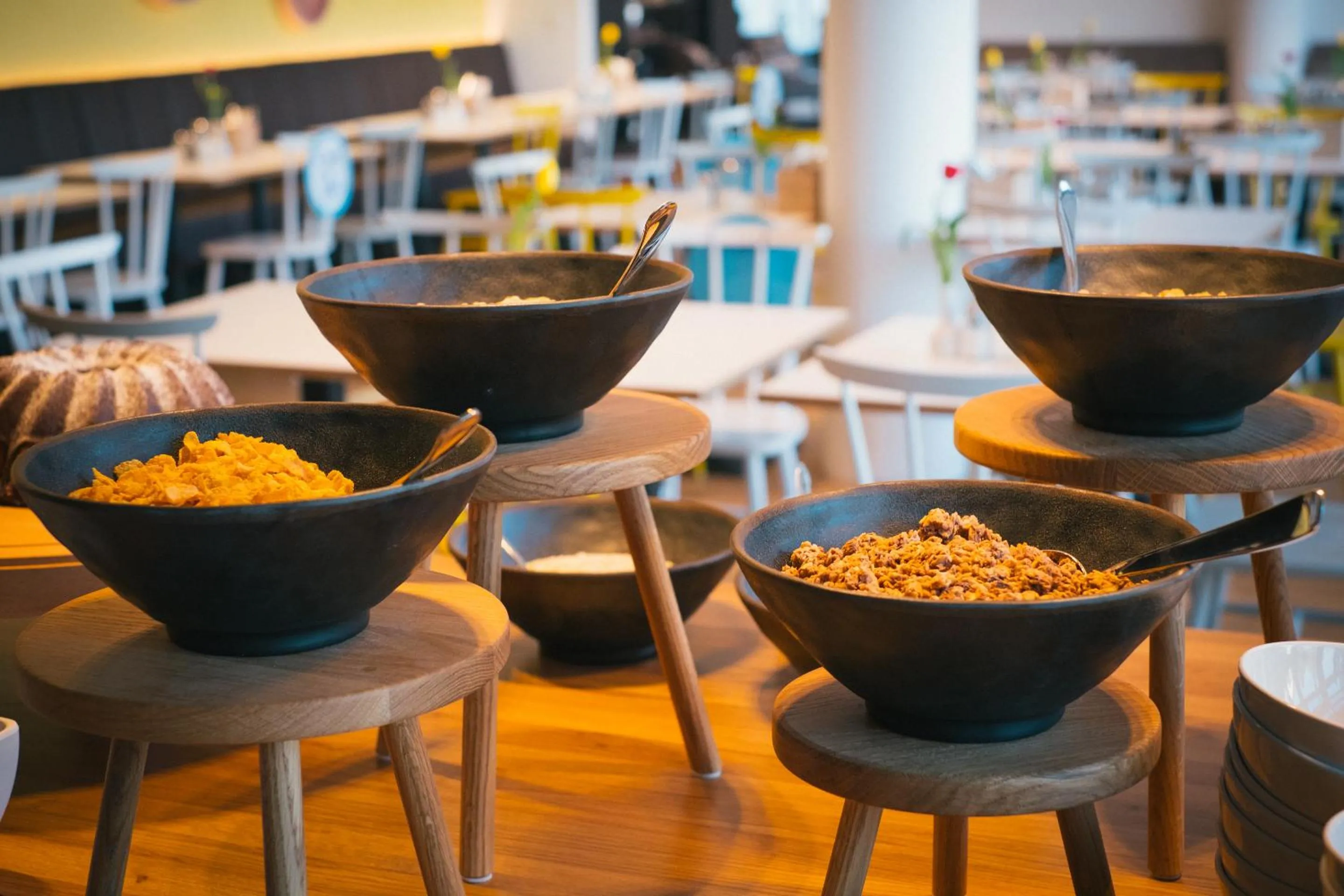 Buffet breakfast in Vienna House Easy by Wyndham Günzburg