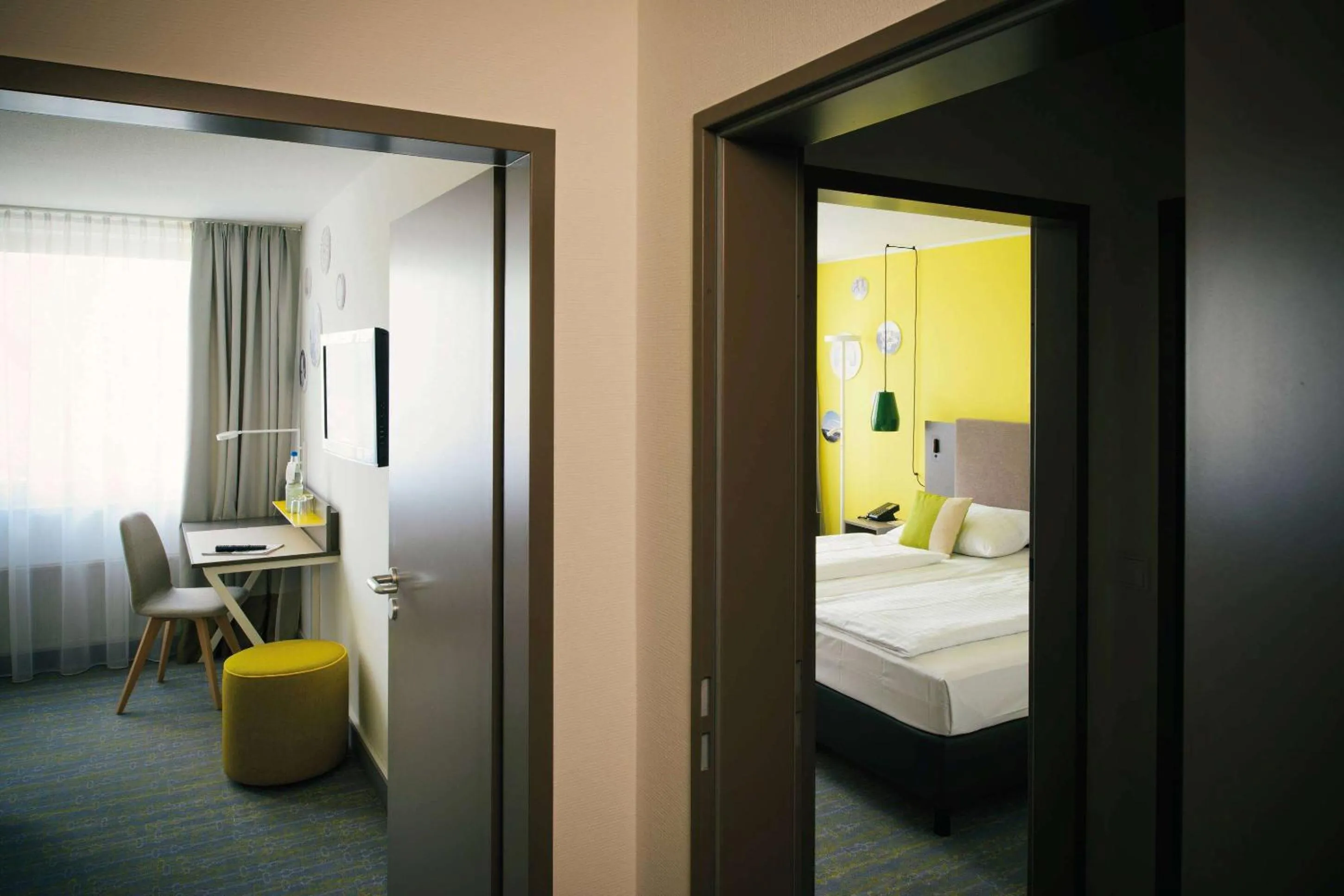 Photo of the whole room, Bed in Vienna House Easy by Wyndham Günzburg