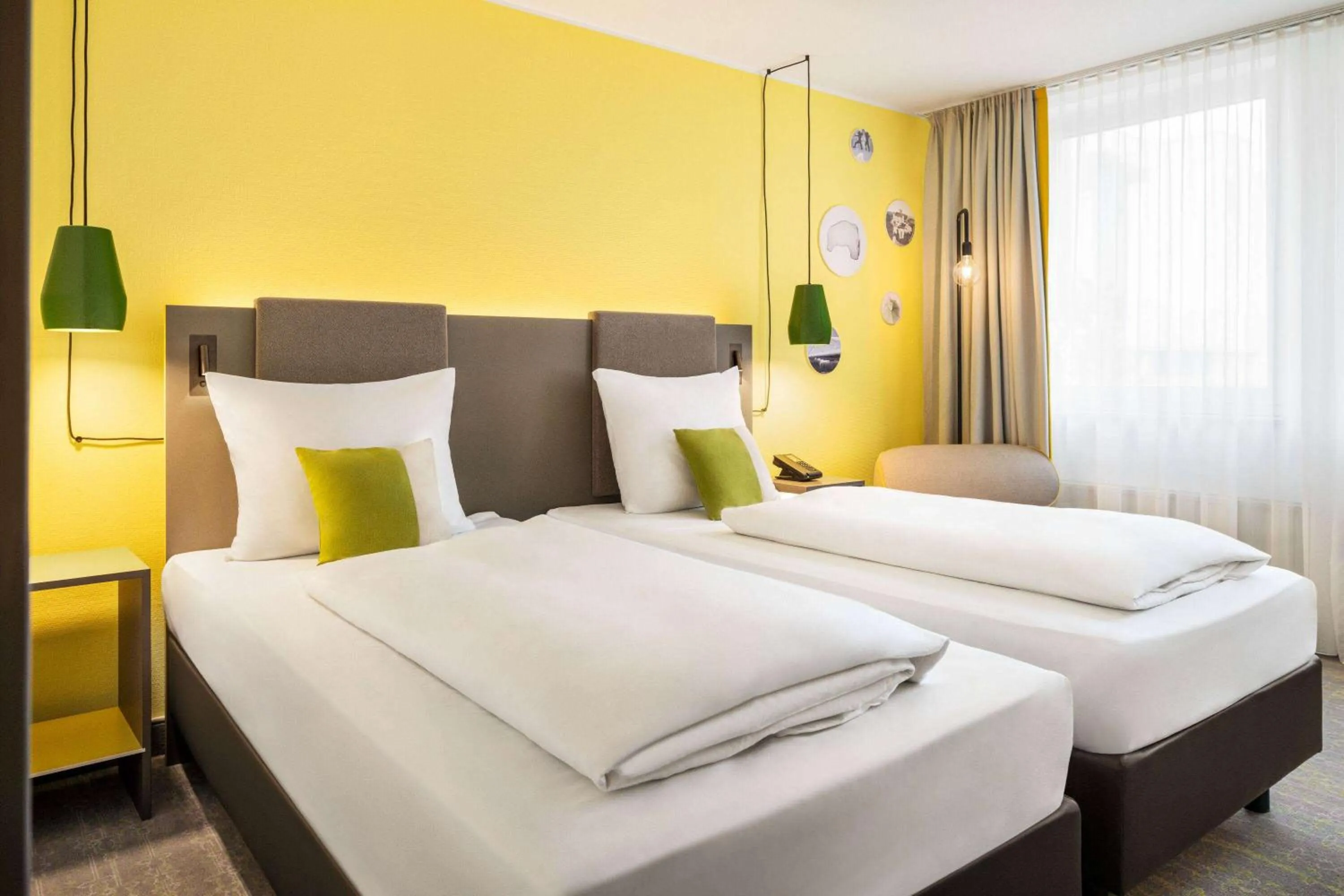 Bed in Vienna House Easy by Wyndham Günzburg