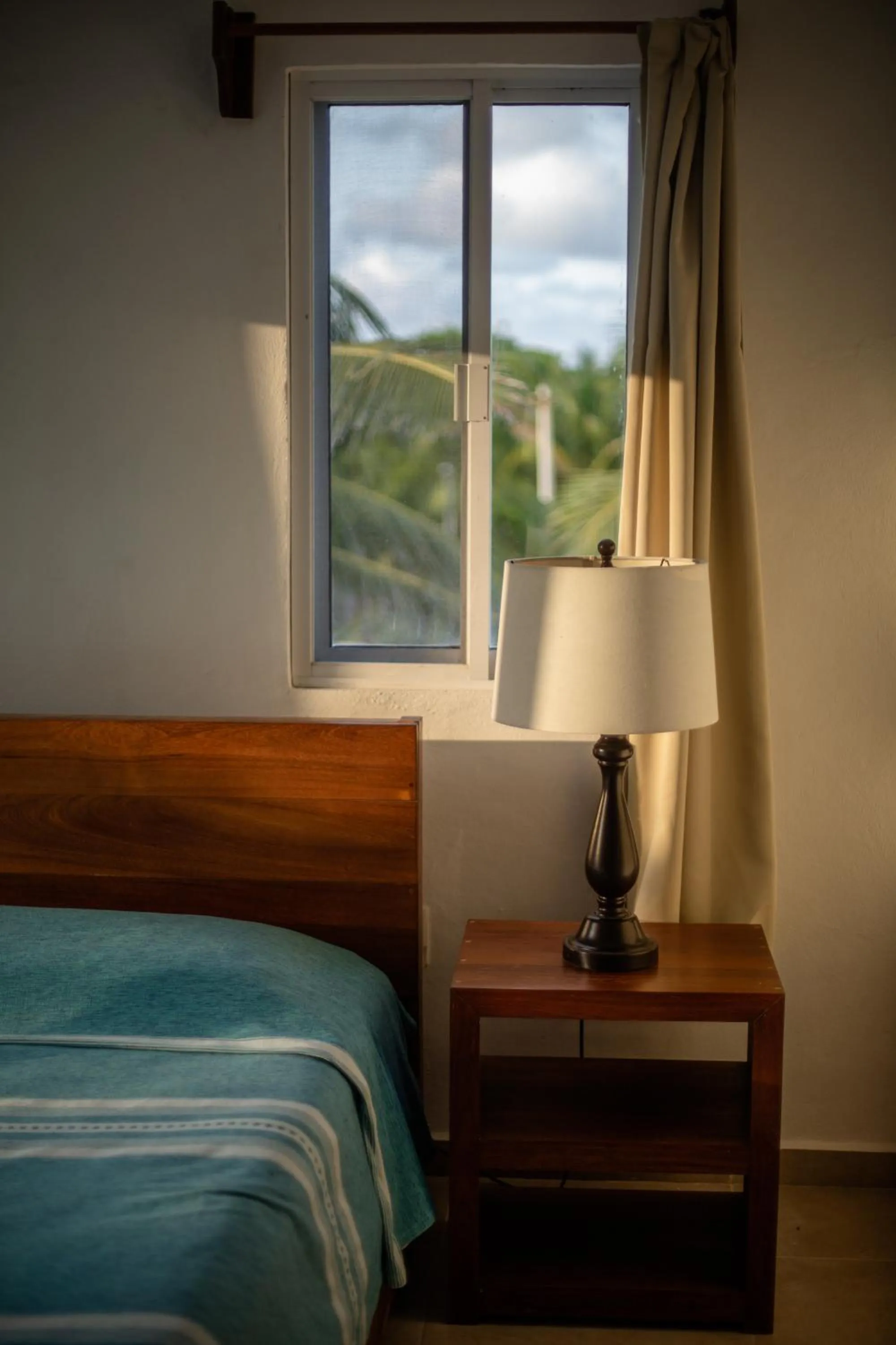 Bed in Caribbean Casa Blanca