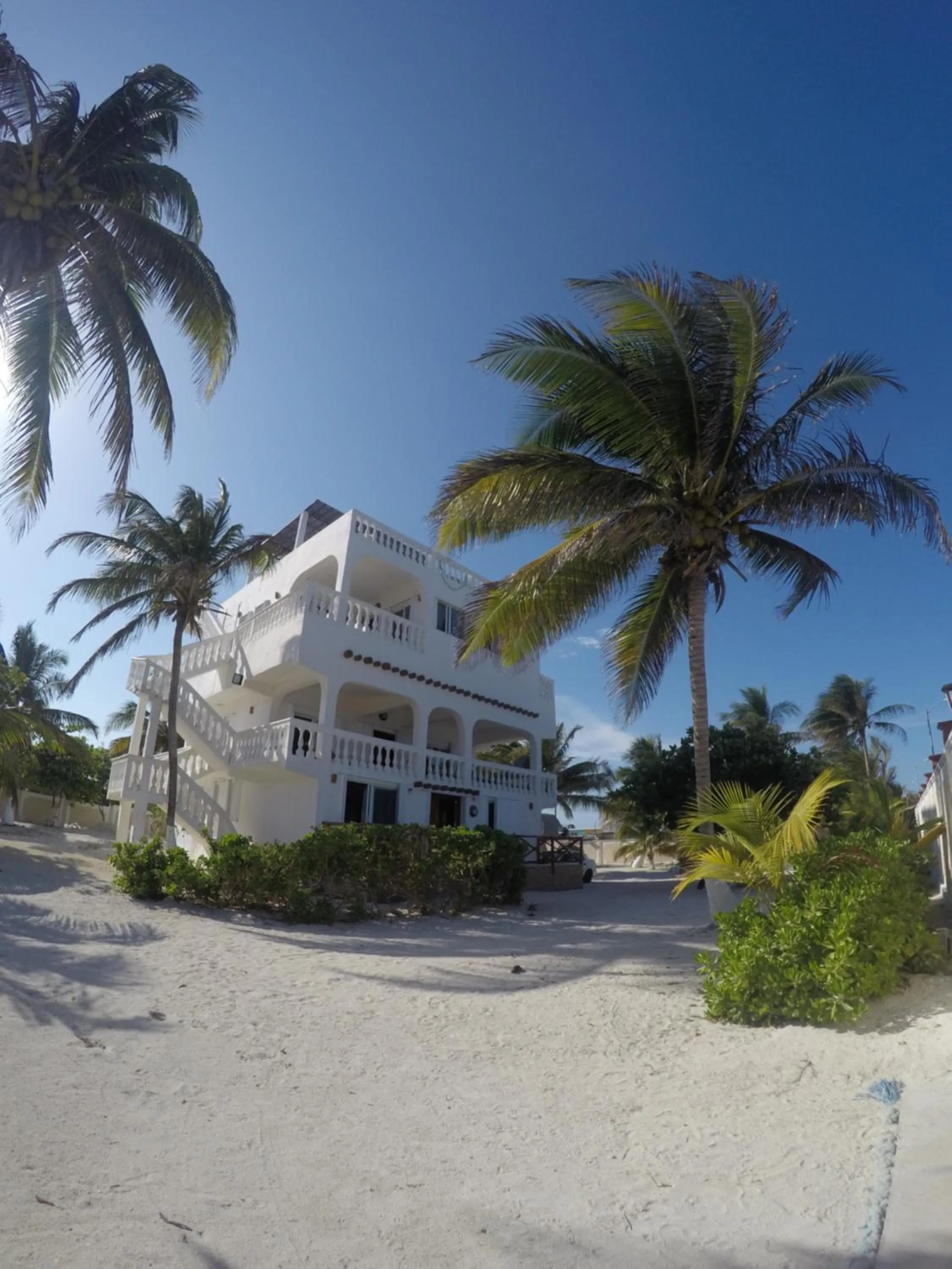 Property building in Caribbean Casa Blanca