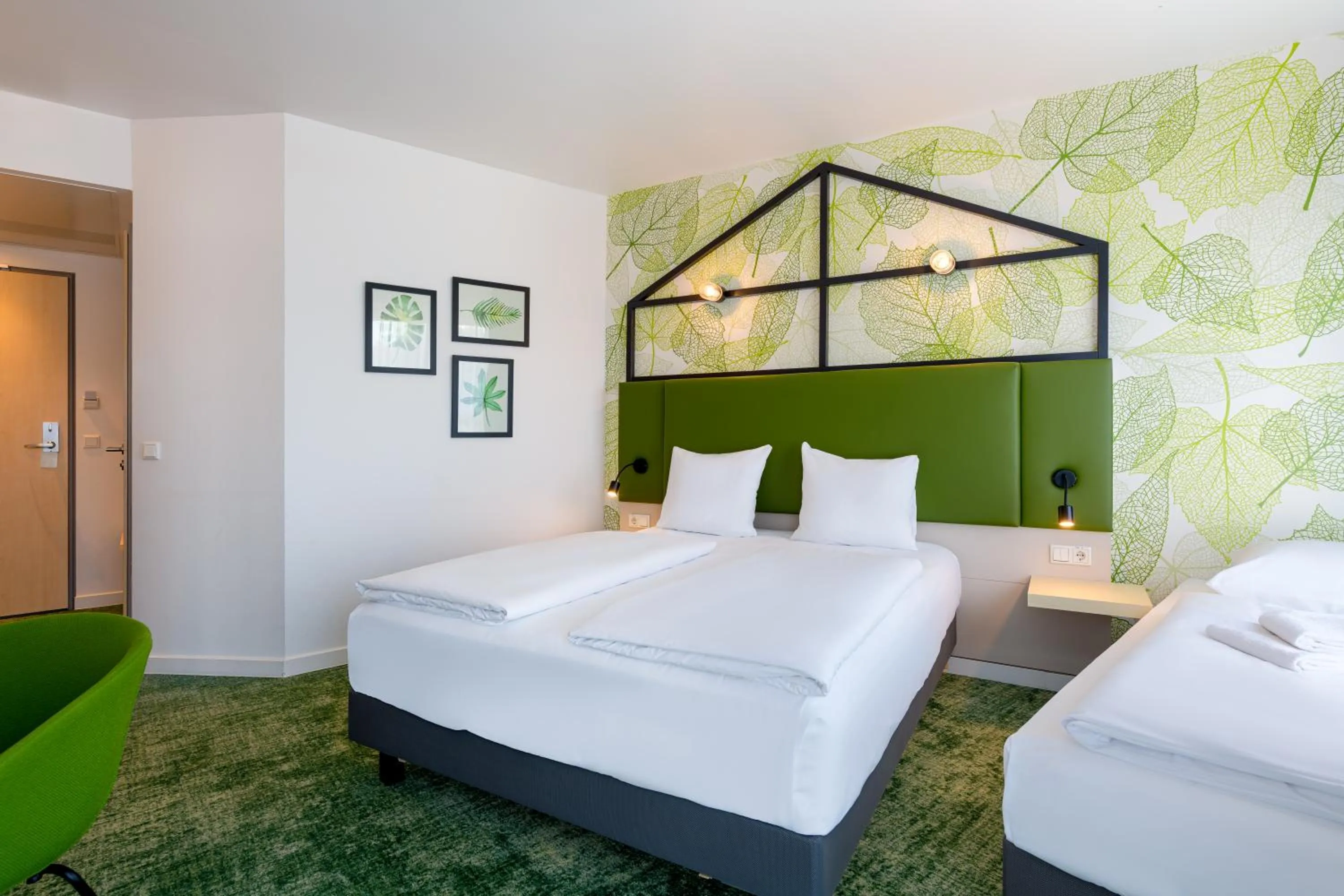 Bed in Mercure Hotel Hannover Mitte