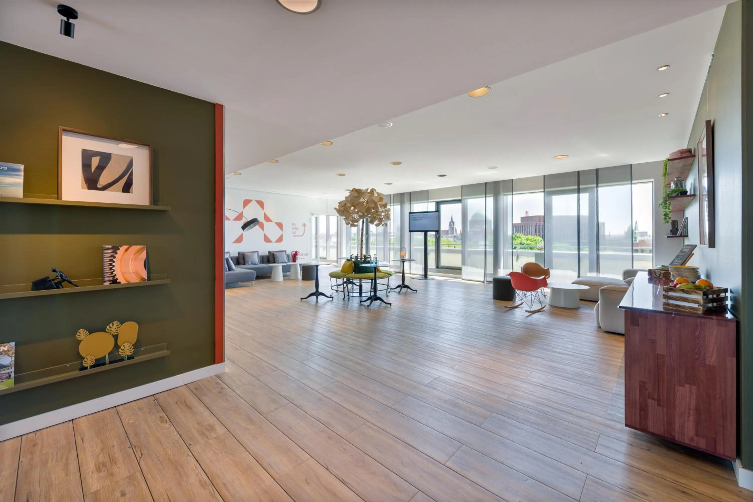 Seating area in Mercure Hotel Hannover Mitte