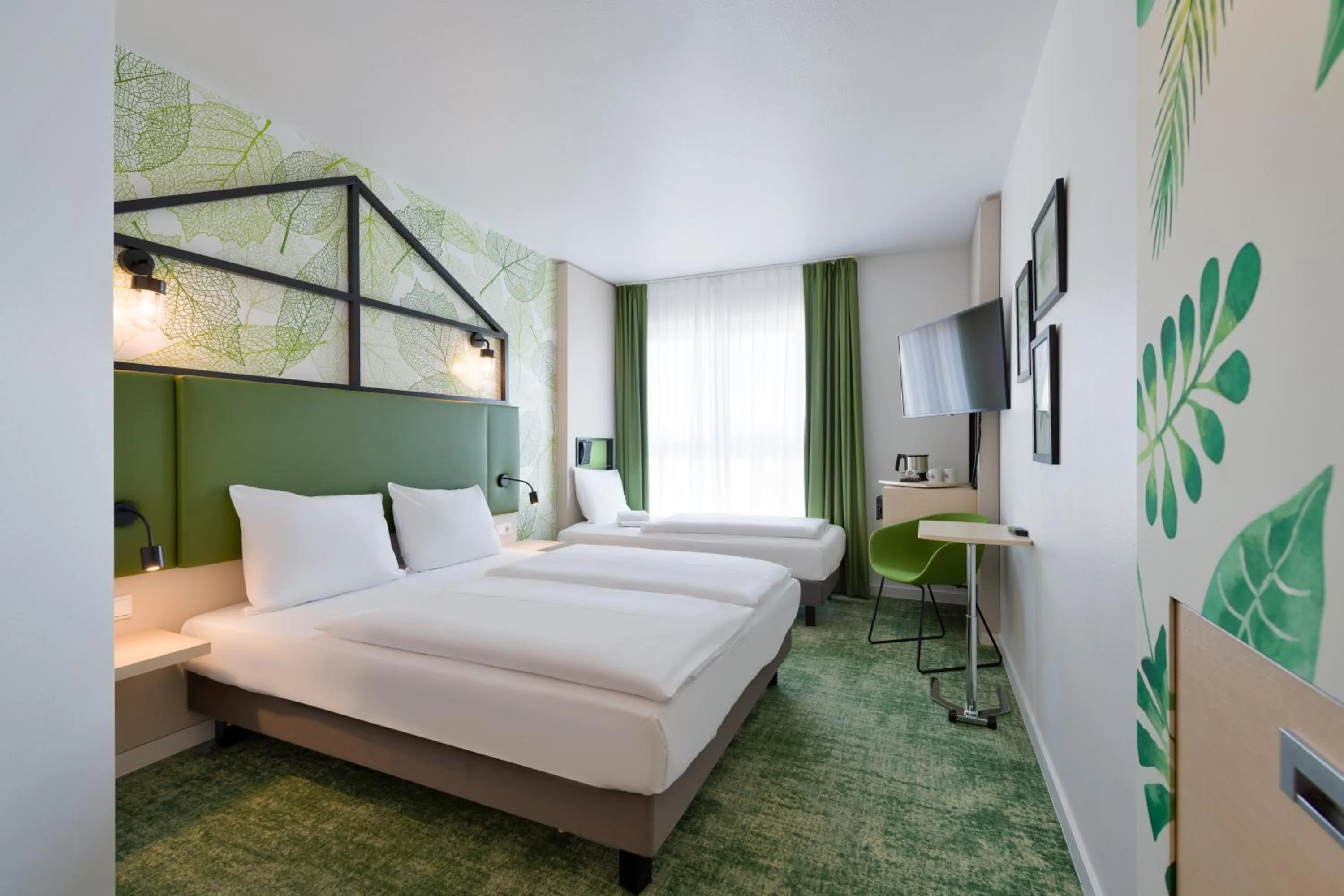 Bed in Mercure Hotel Hannover Mitte