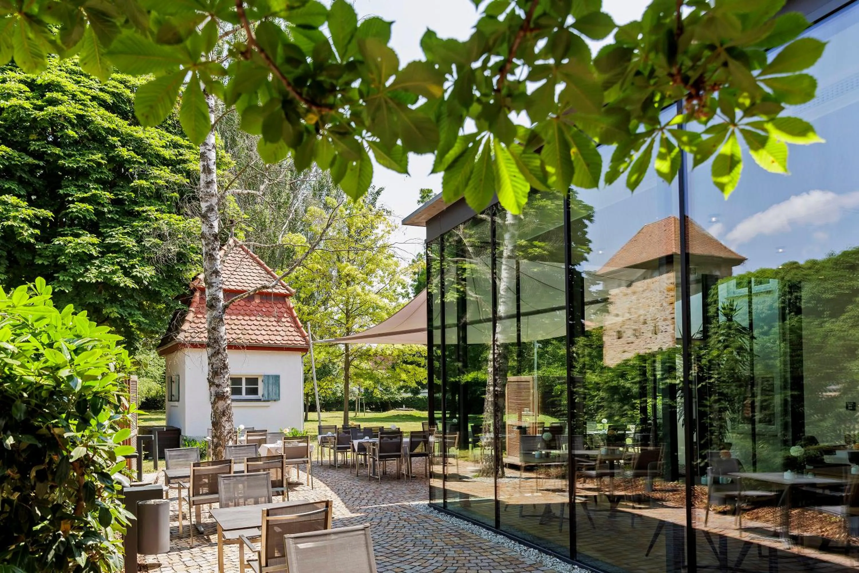 Property building in Landhotel Altes Wasserwerk GbR