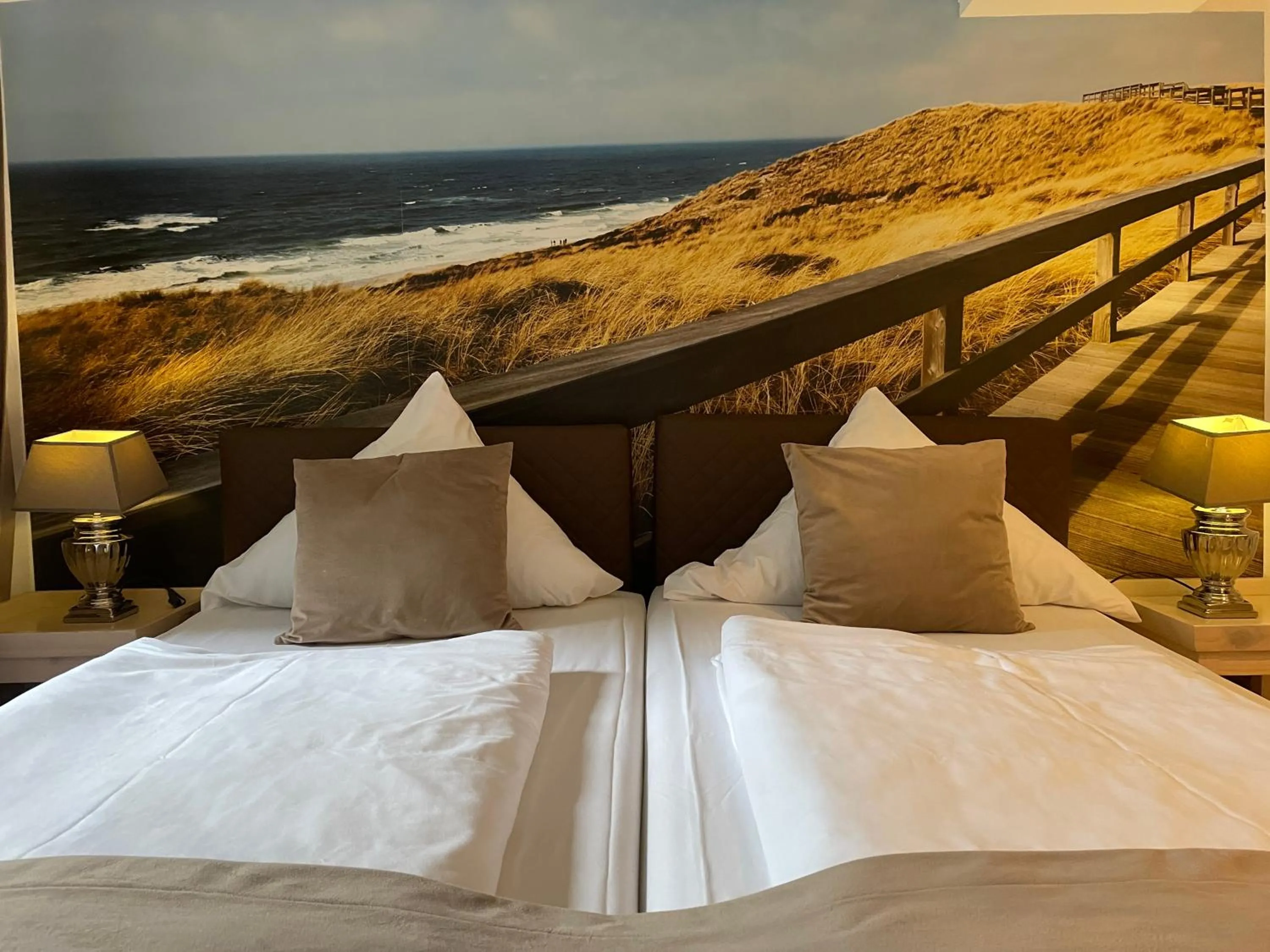 Bed in Hotel Am Volksgarten