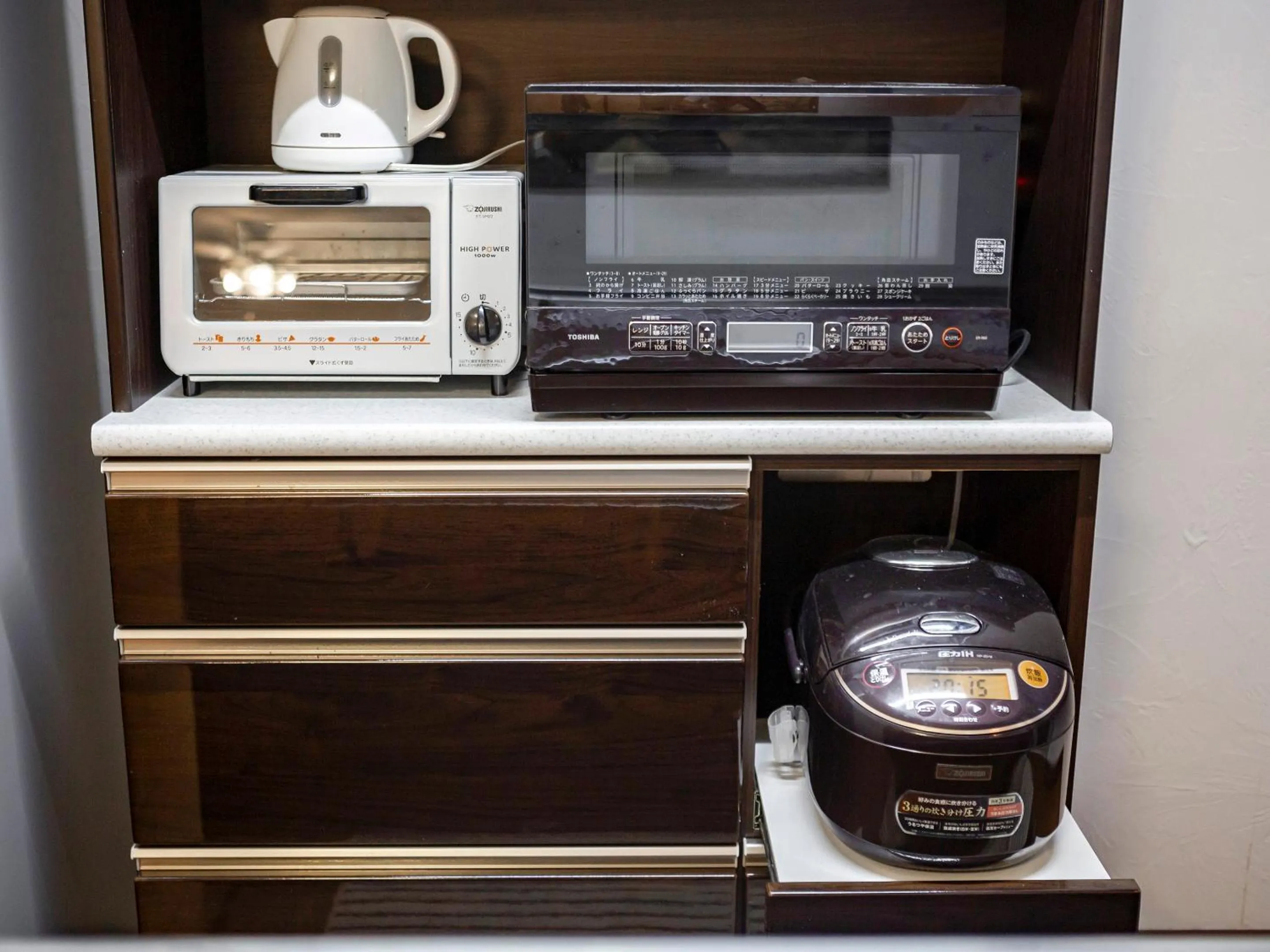 kitchen in Ocean Front Maezato