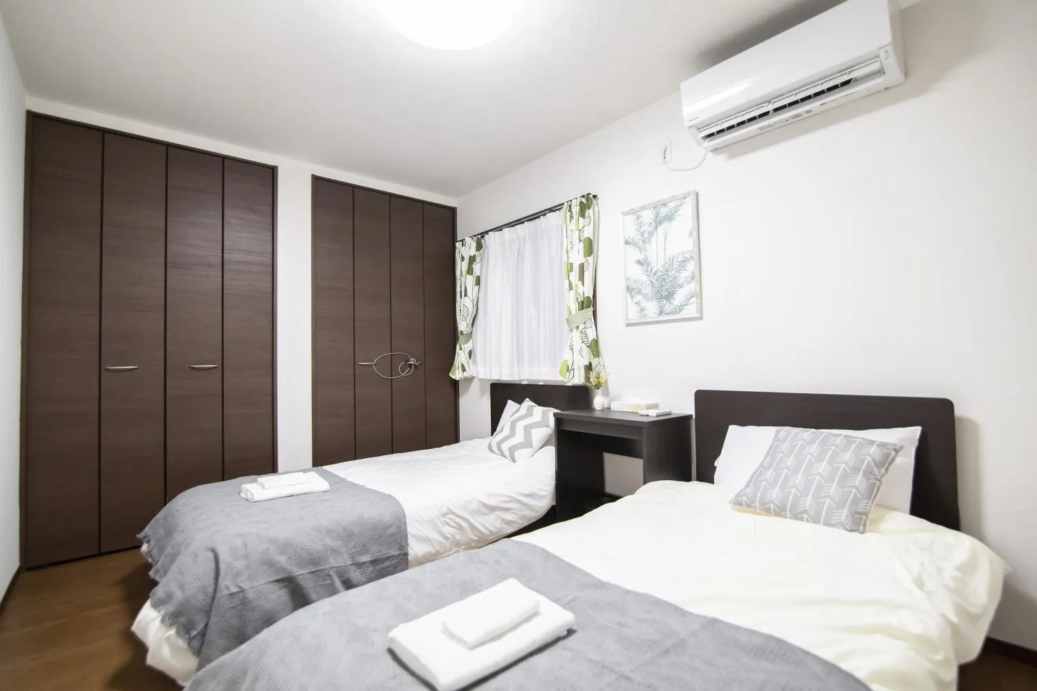 Bedroom, Bed in Ocean Front Maezato