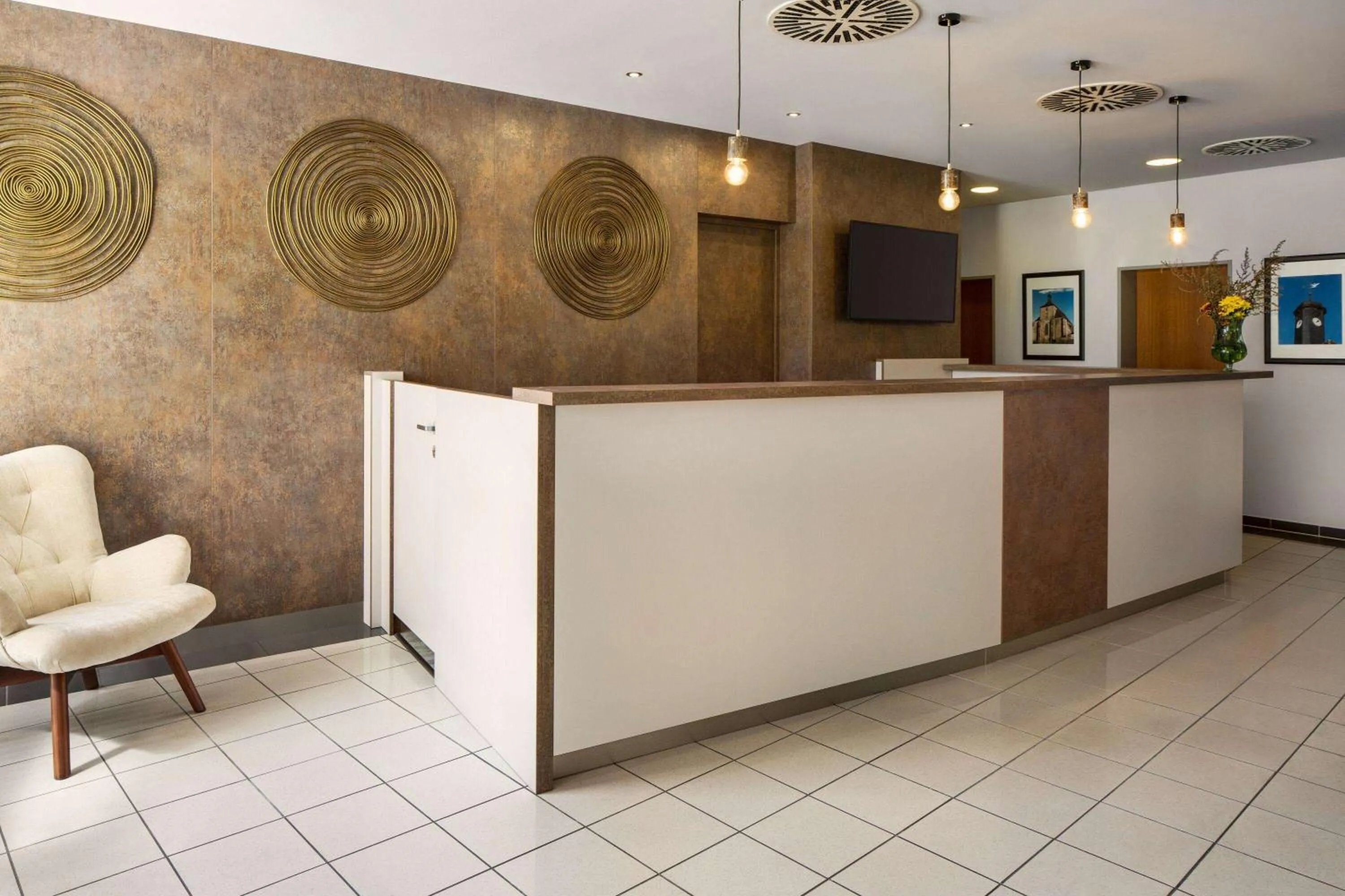 Lobby or reception in Ramada by Wyndham Halle-Leipzig
