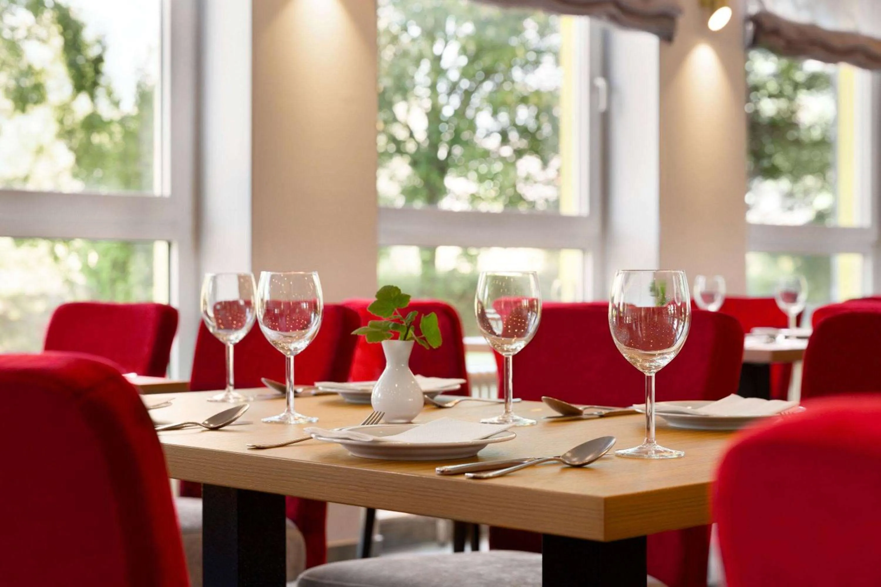 Restaurant/places to eat in Ramada by Wyndham Halle-Leipzig