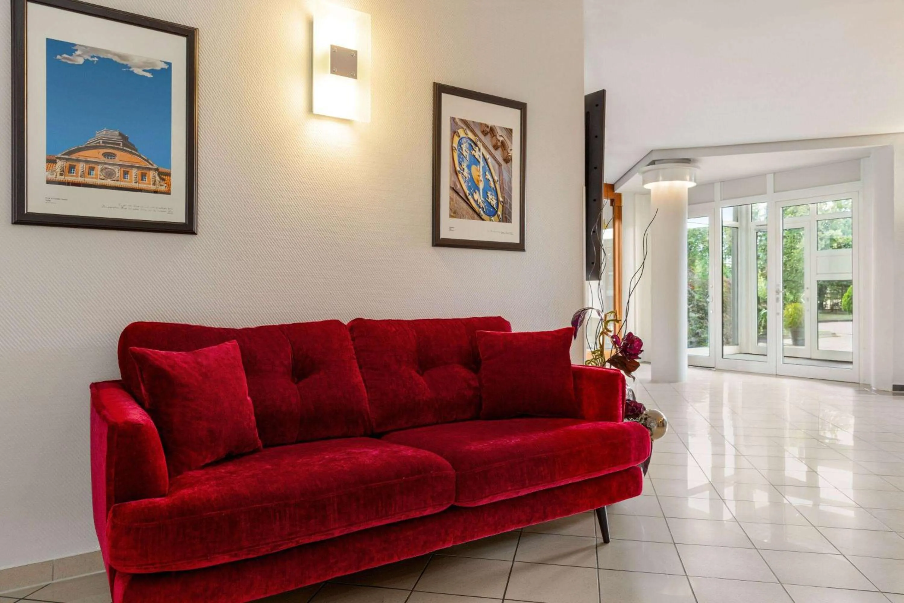 Lobby or reception in Ramada by Wyndham Halle-Leipzig