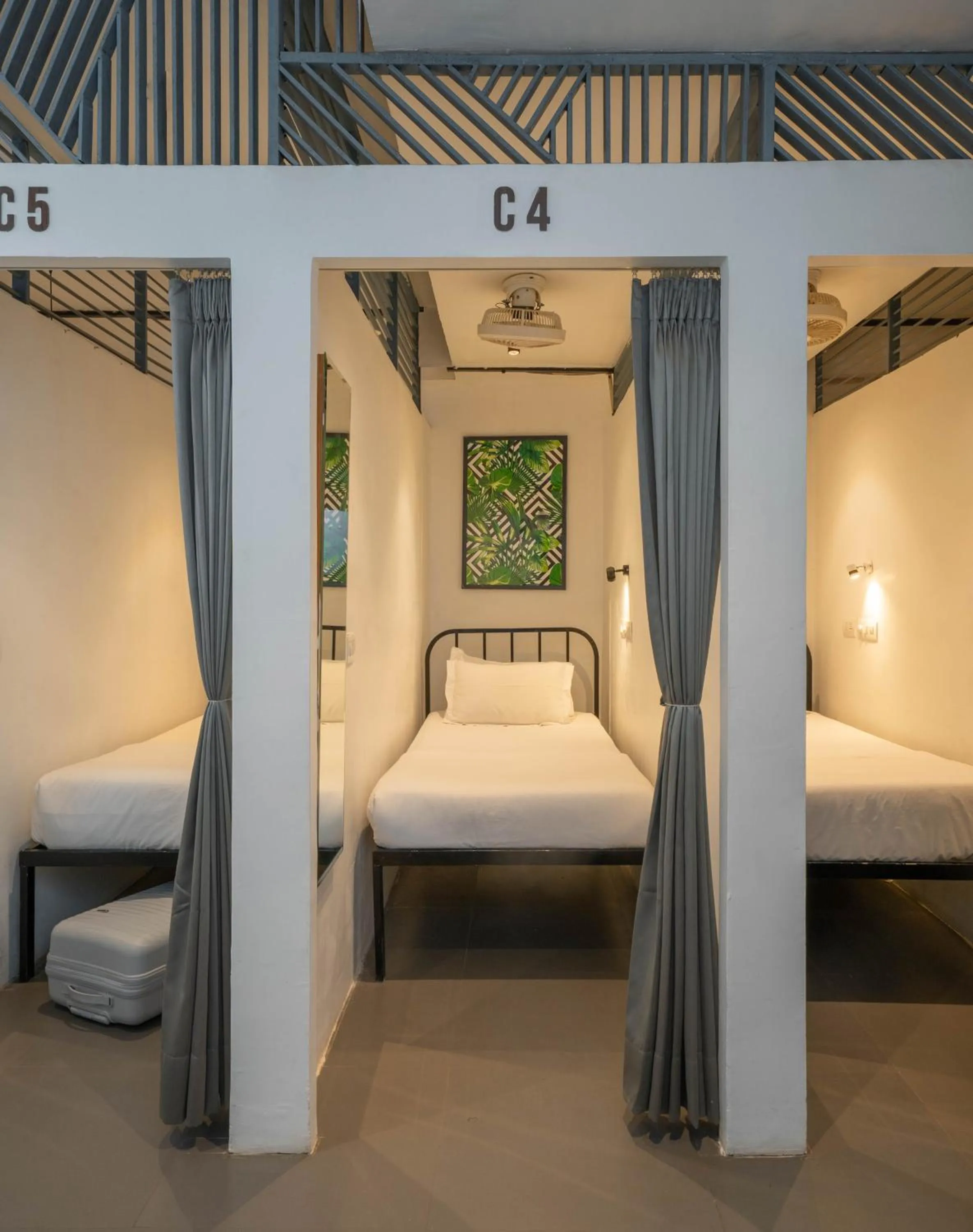 Bed in Minimalist Poshtel & Suites