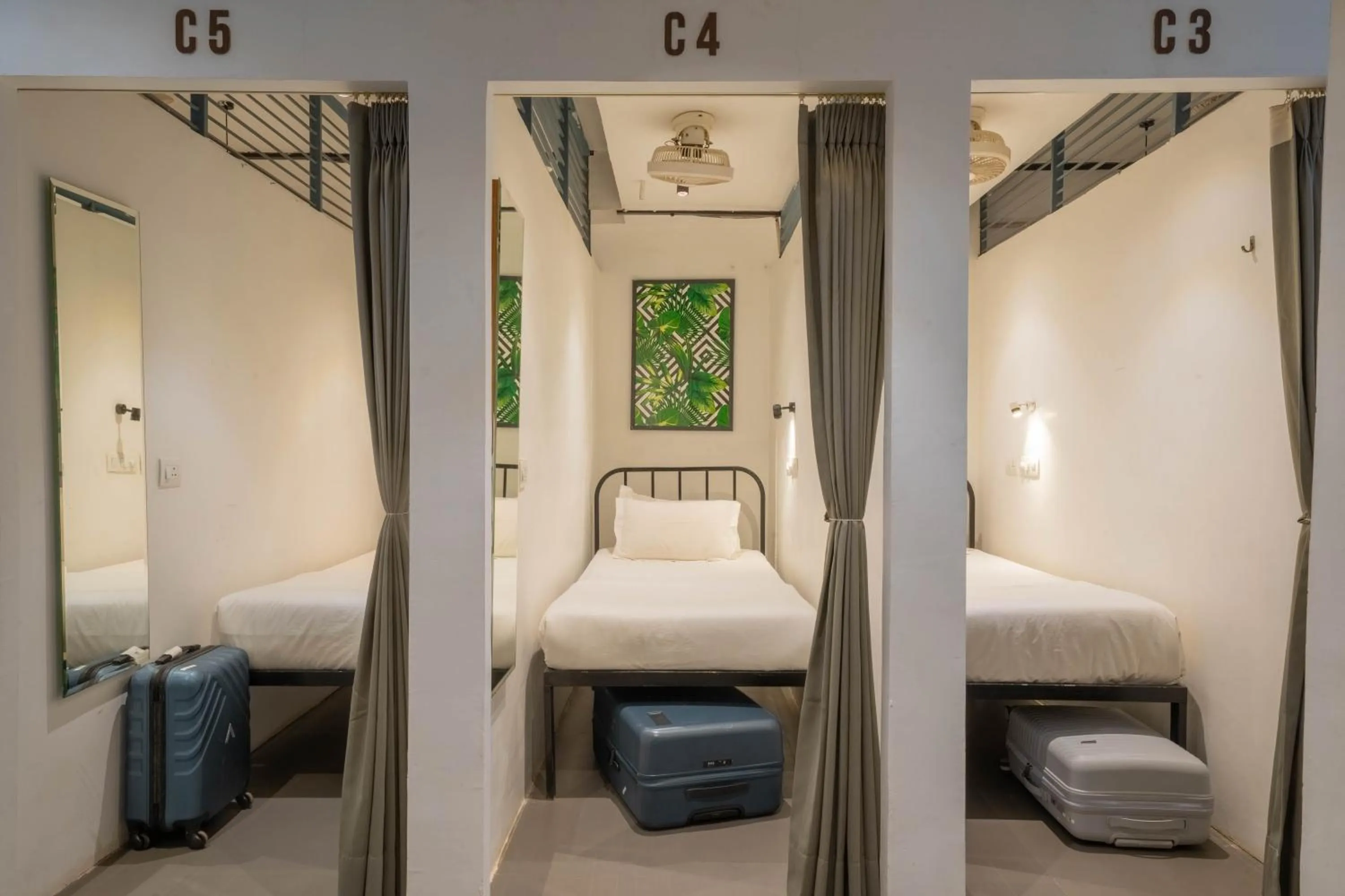 Bed in Minimalist Poshtel & Suites