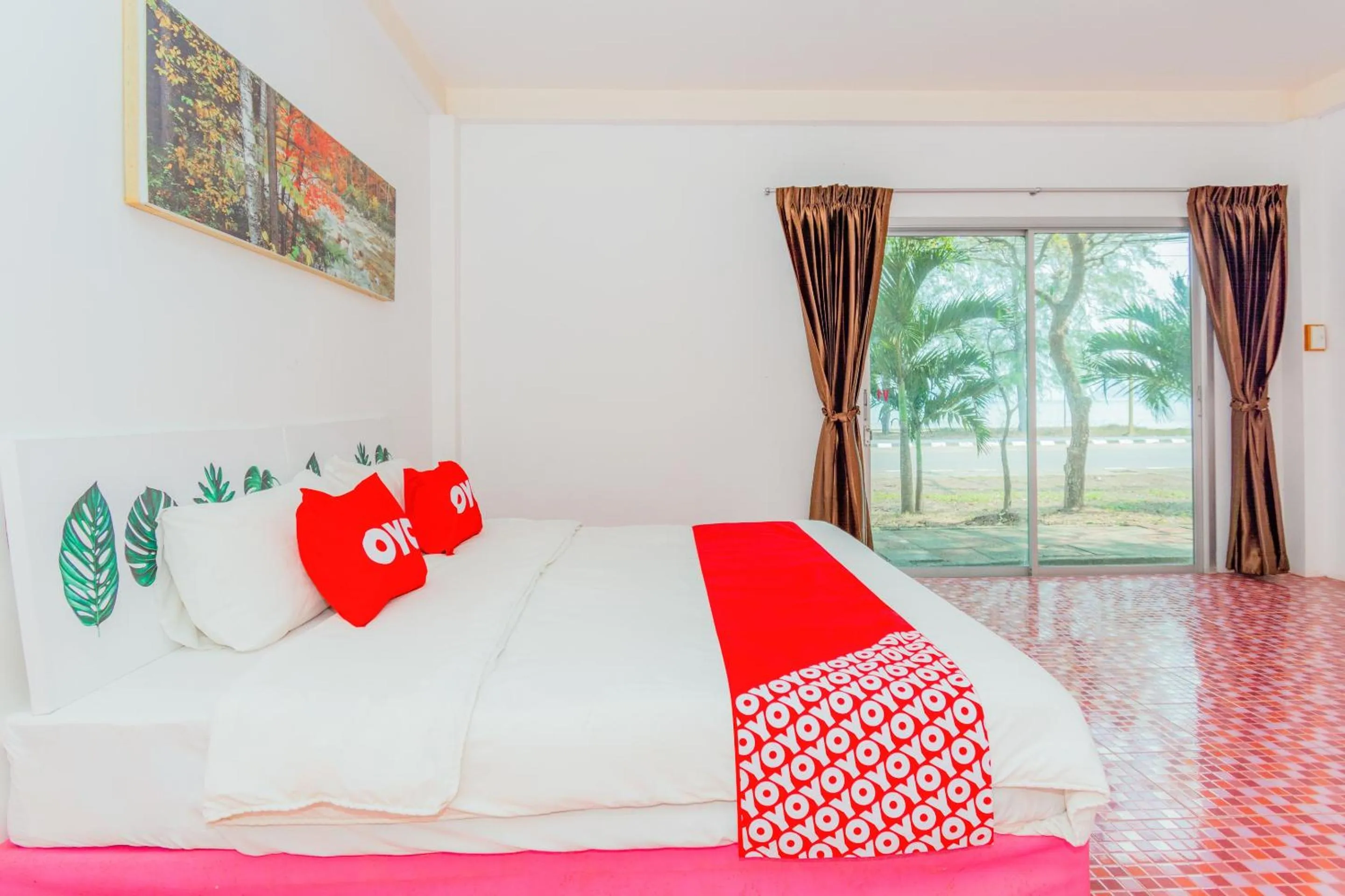 Bedroom in Koh Lak Resort