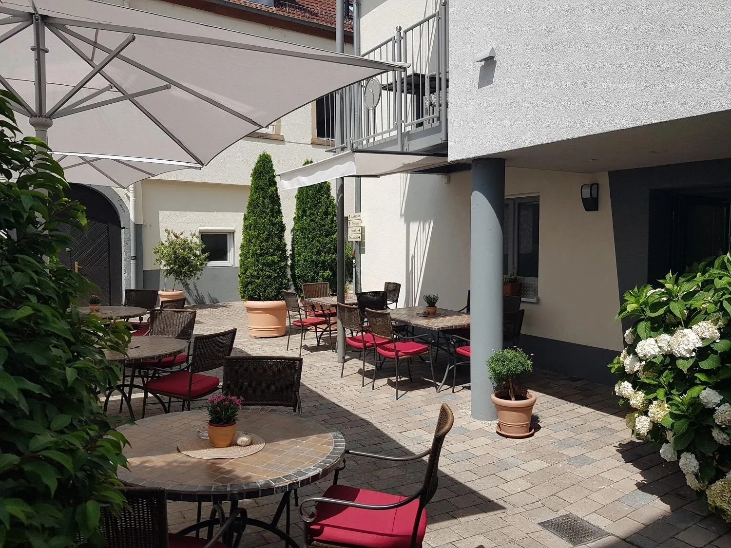 Balcony/Terrace in Hotel-Restaurant Pfälzer Hof