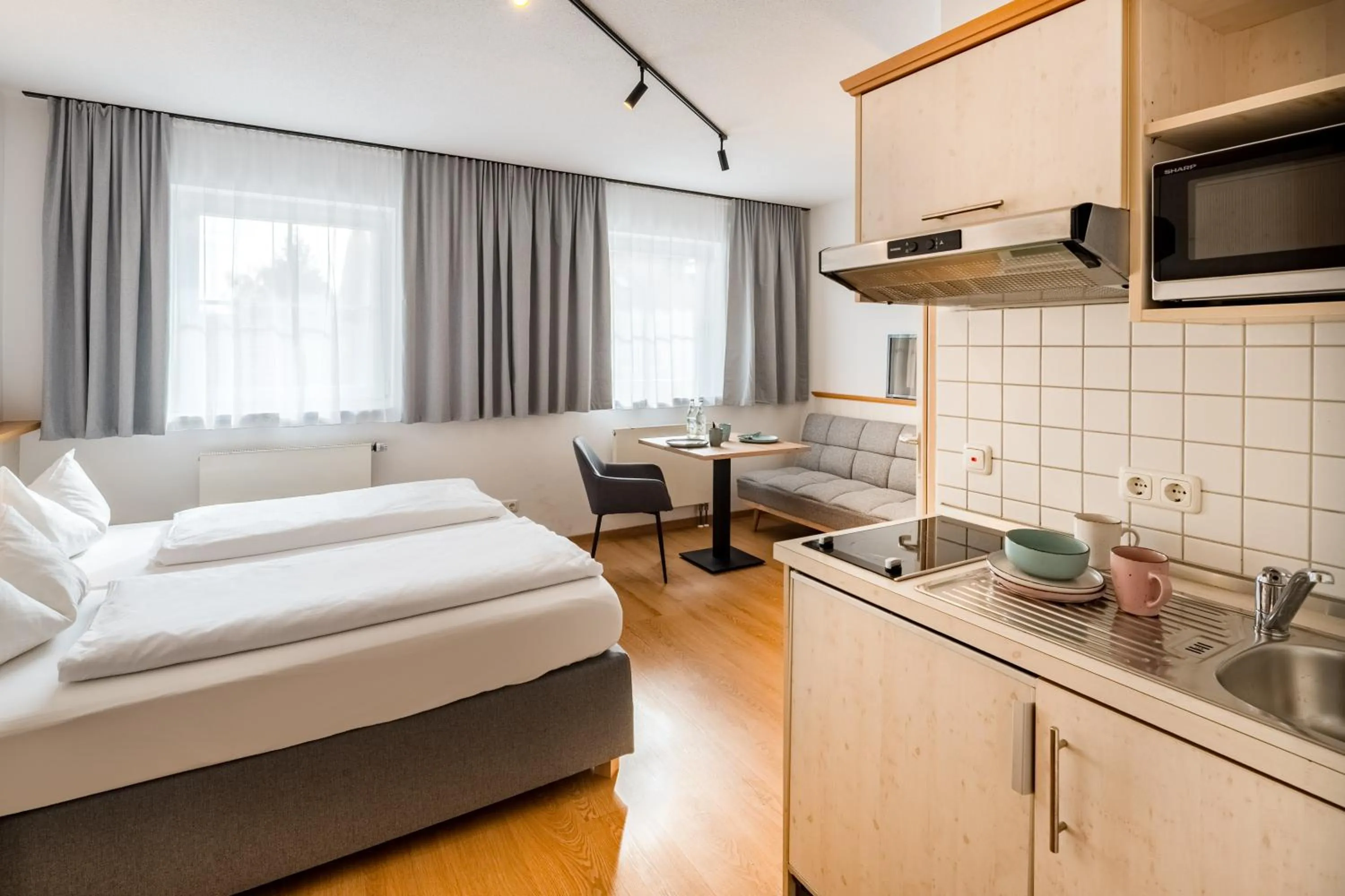 Bed in Hotel Nummerhof