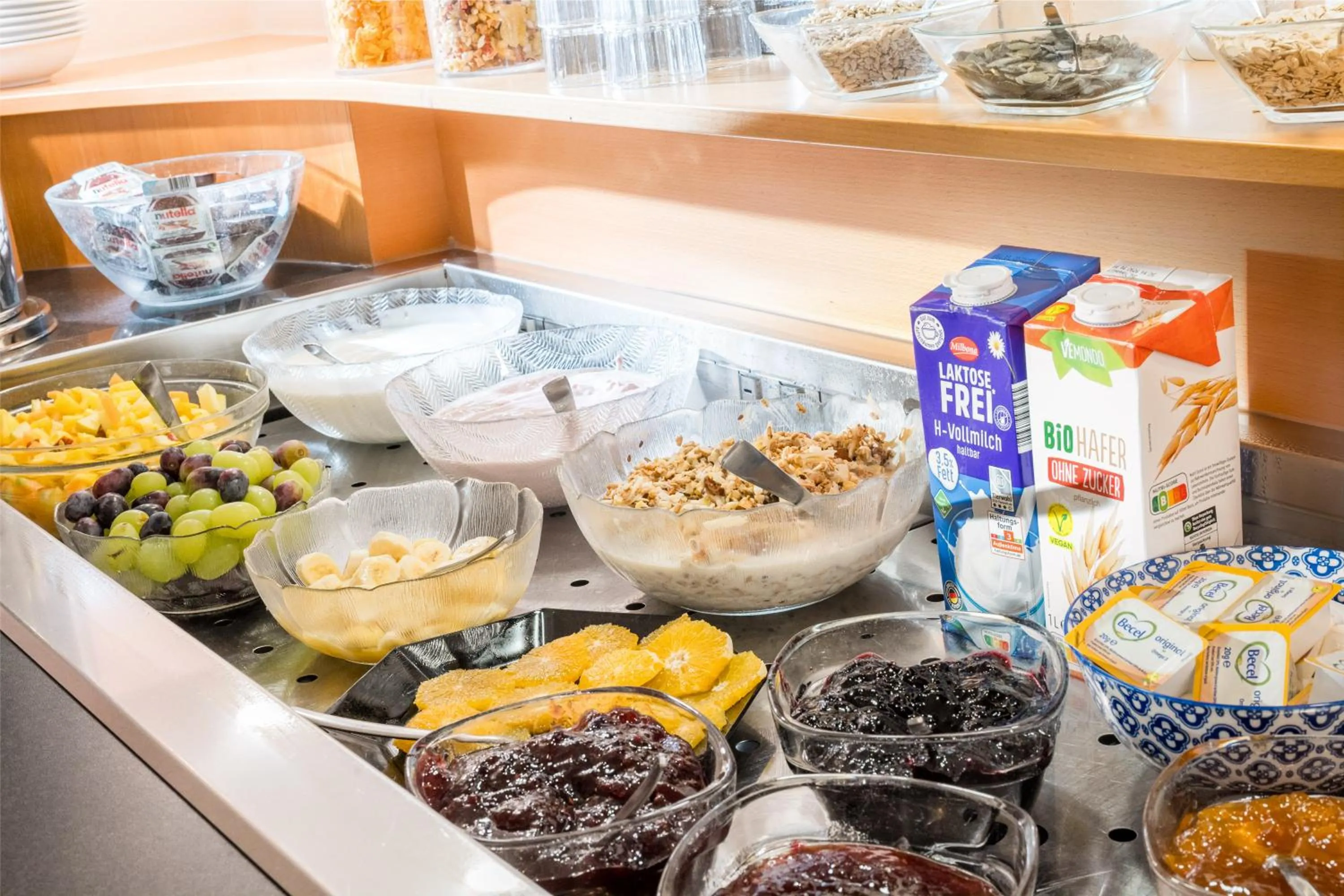 Buffet breakfast in Hotel Nummerhof