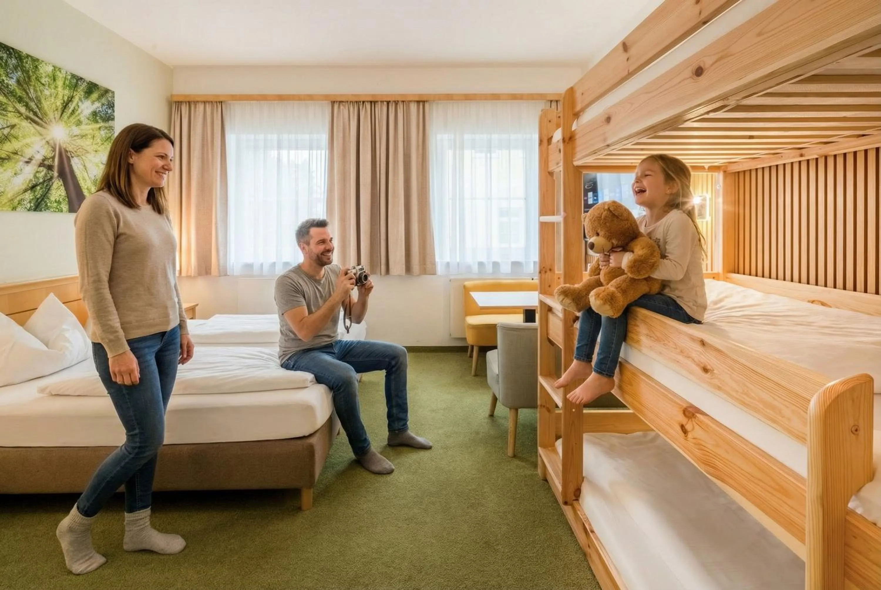 Photo of the whole room, Bed in Hotel Nummerhof