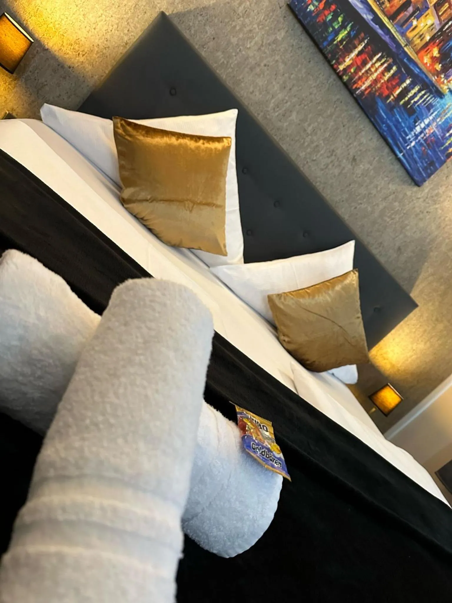 Bed in Hotel Restaurant zum Löwen