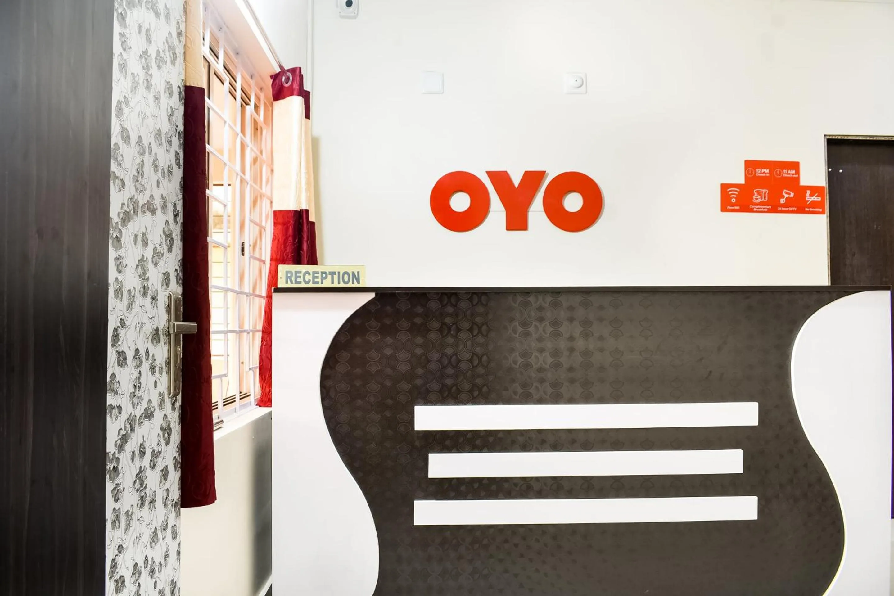 Lobby or reception in Super Hotel O Shiv Sai Palace