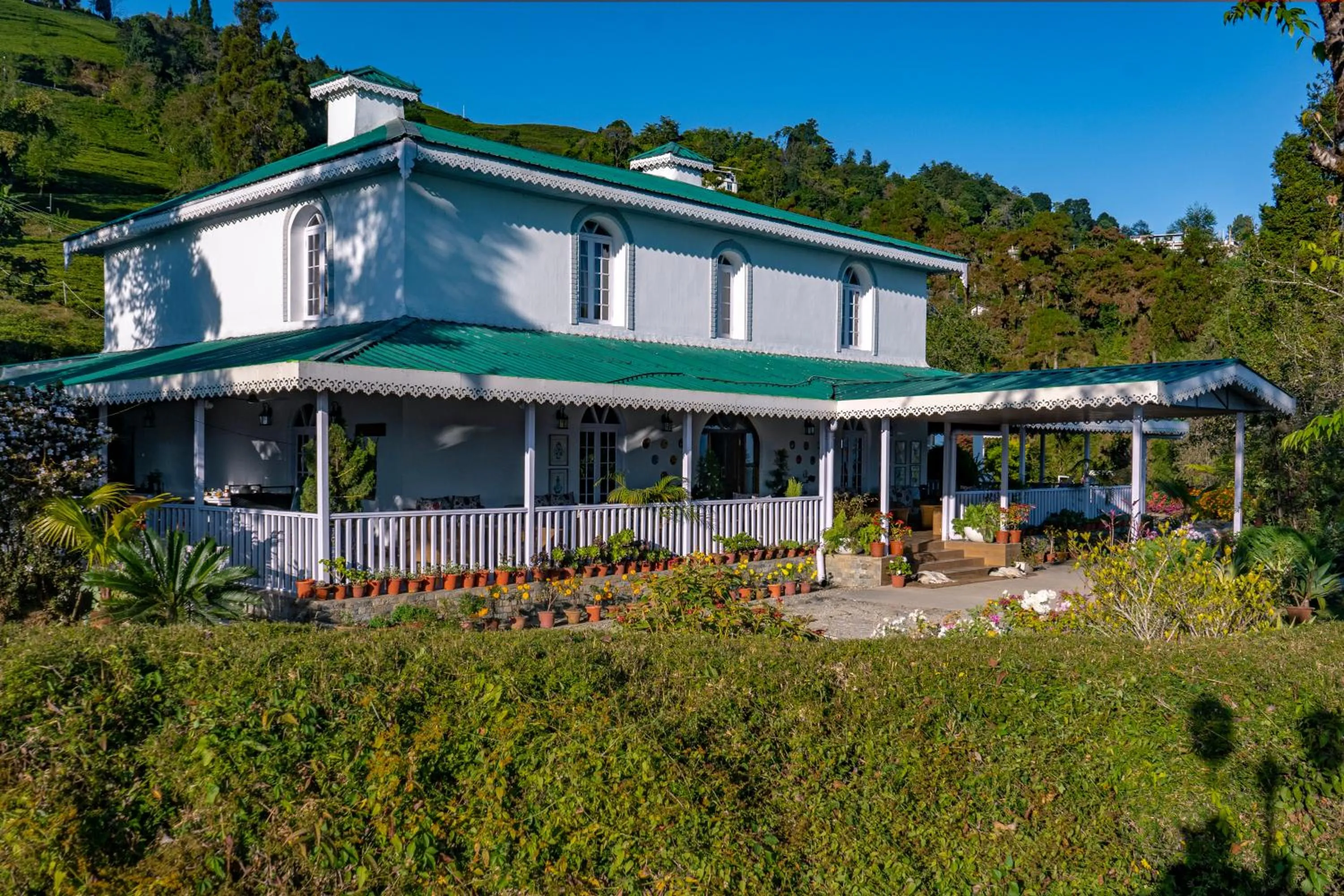 Natural landscape in The Temi Bungalow South Sikkim