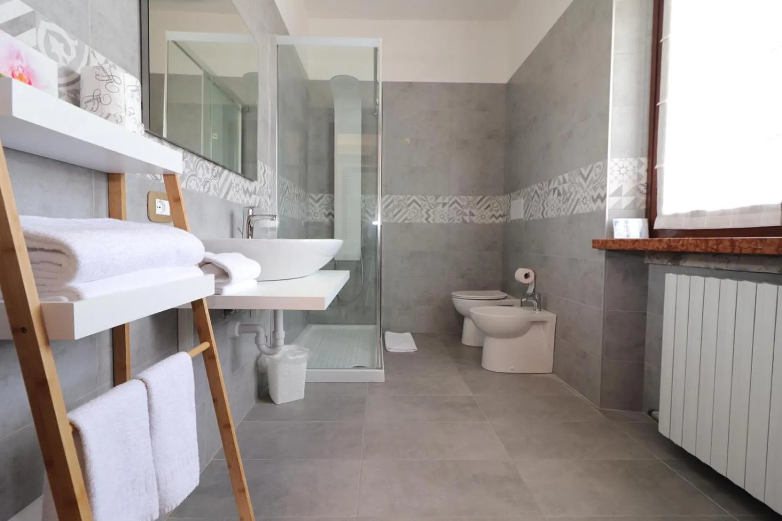 Bathroom in B&B Villa Verona Bike