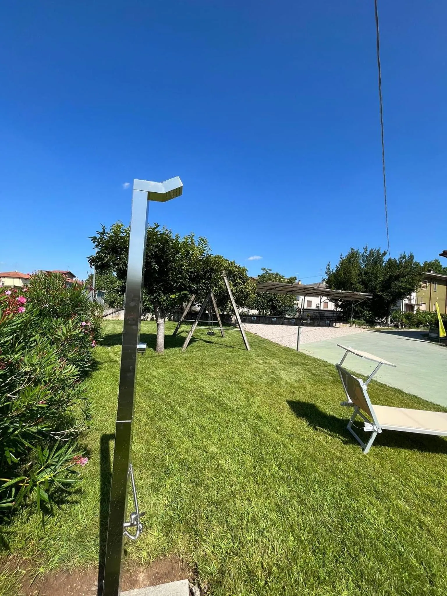 Garden in B&B Villa Verona Bike