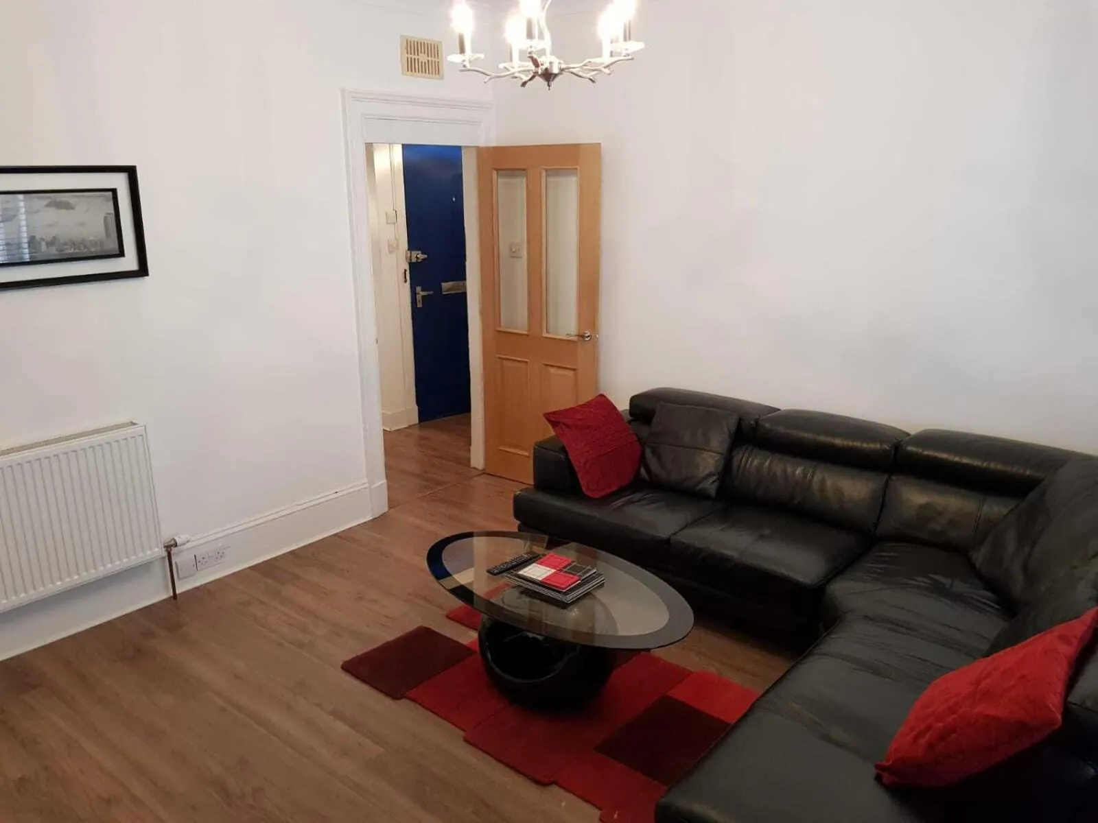 Living room in Raeburn