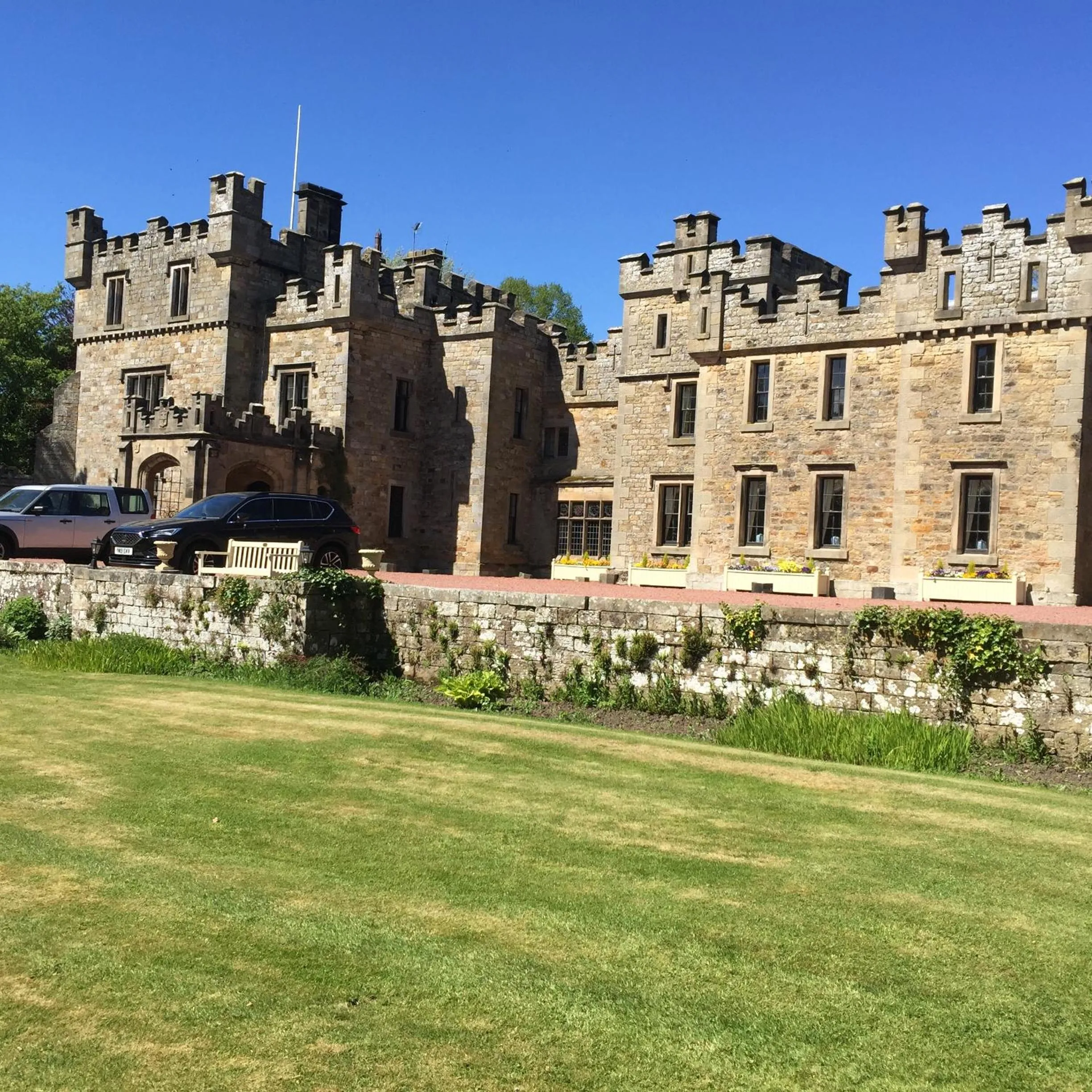 Property building in Otterburn Castle