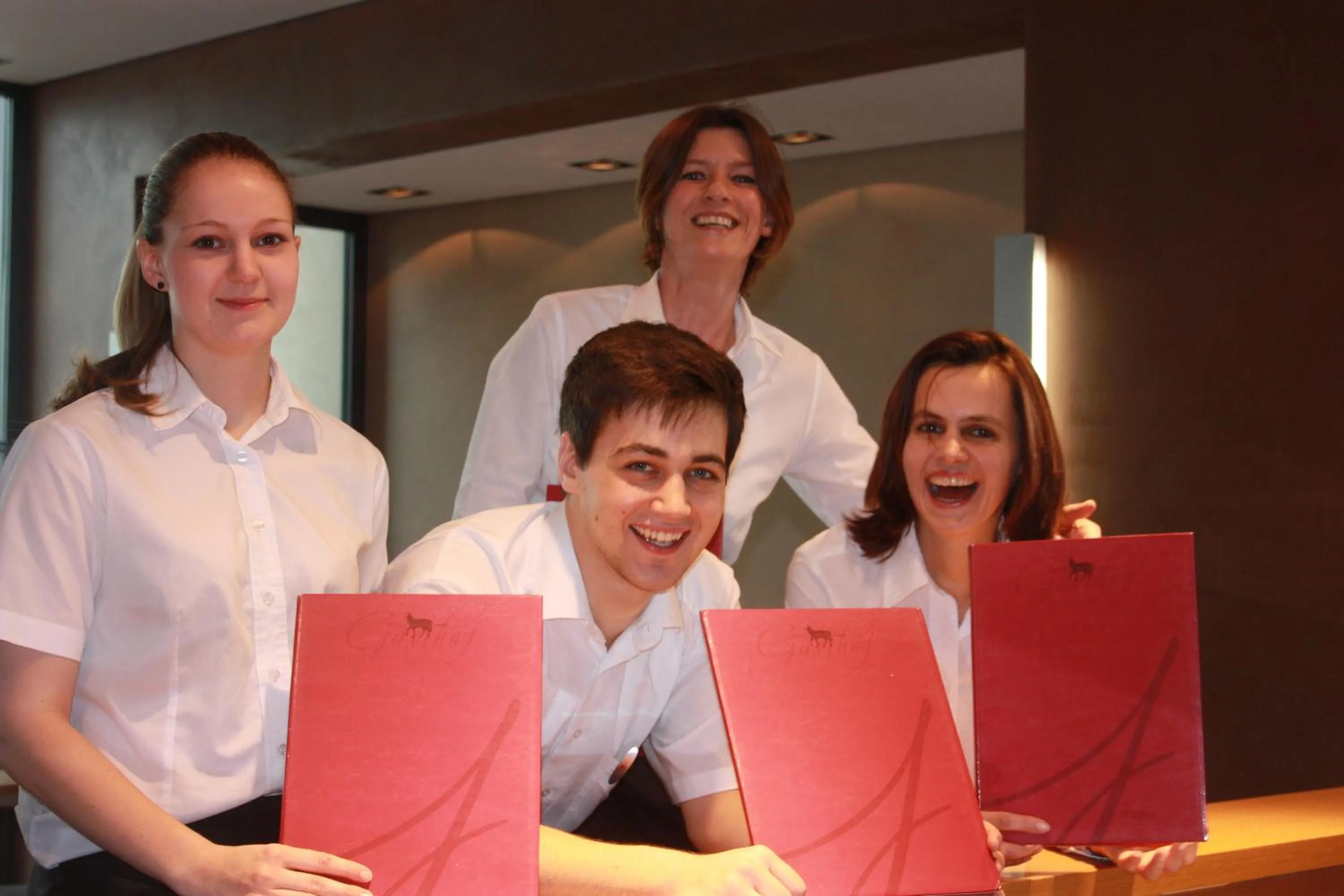 People in Landidyll Hotel Lamm