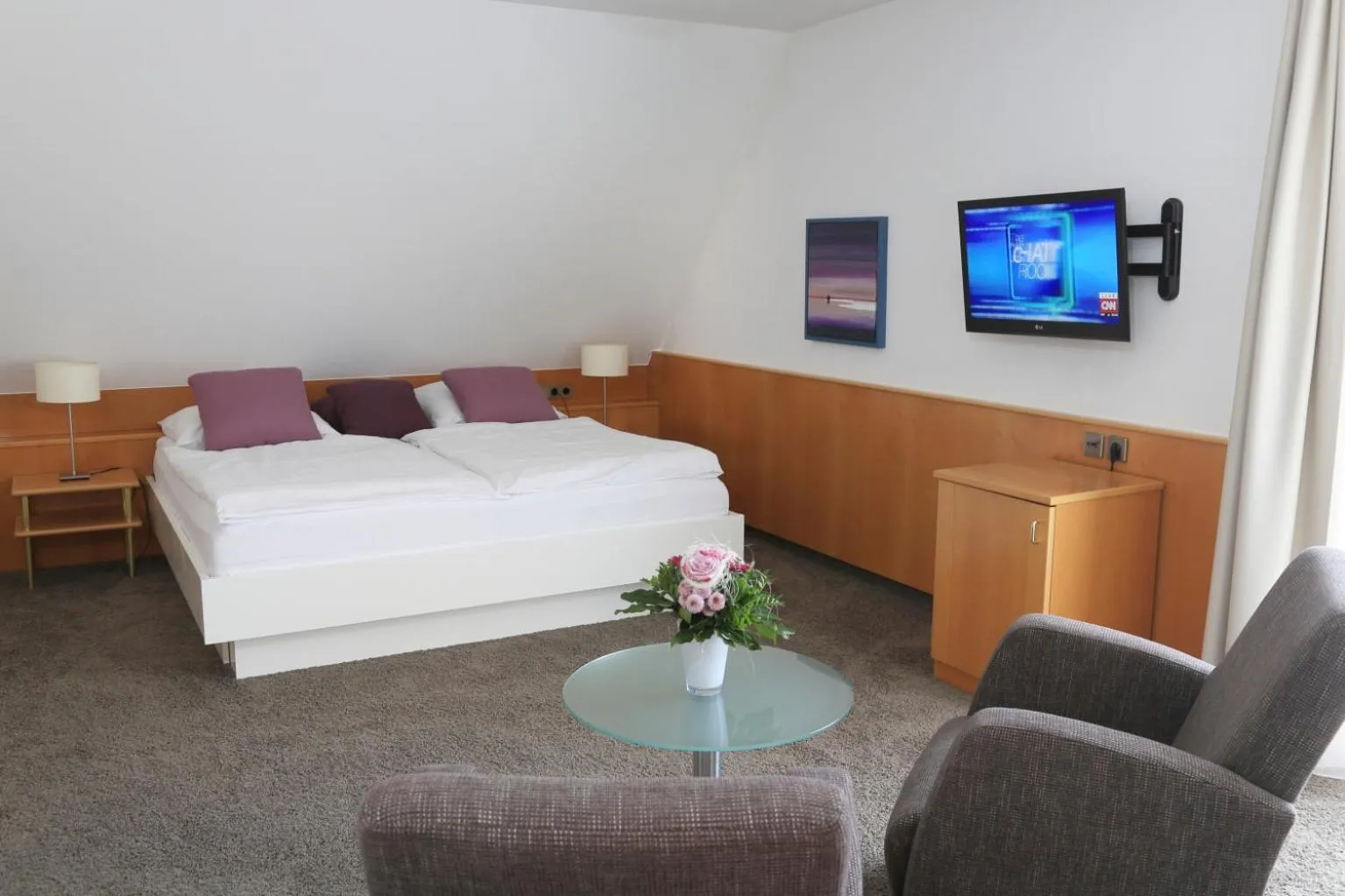 Photo of the whole room, Bed in Landidyll Hotel Lamm