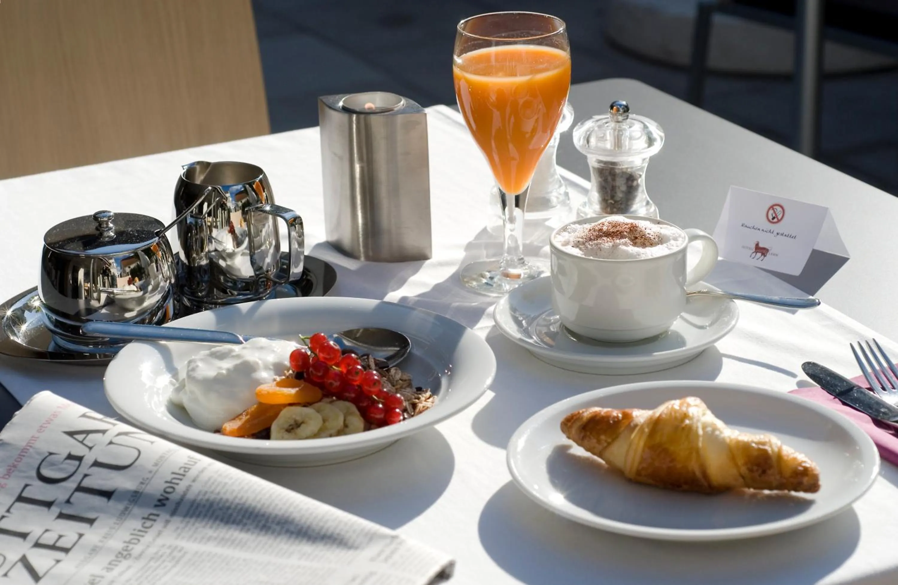 Food and drinks in Landidyll Hotel Lamm