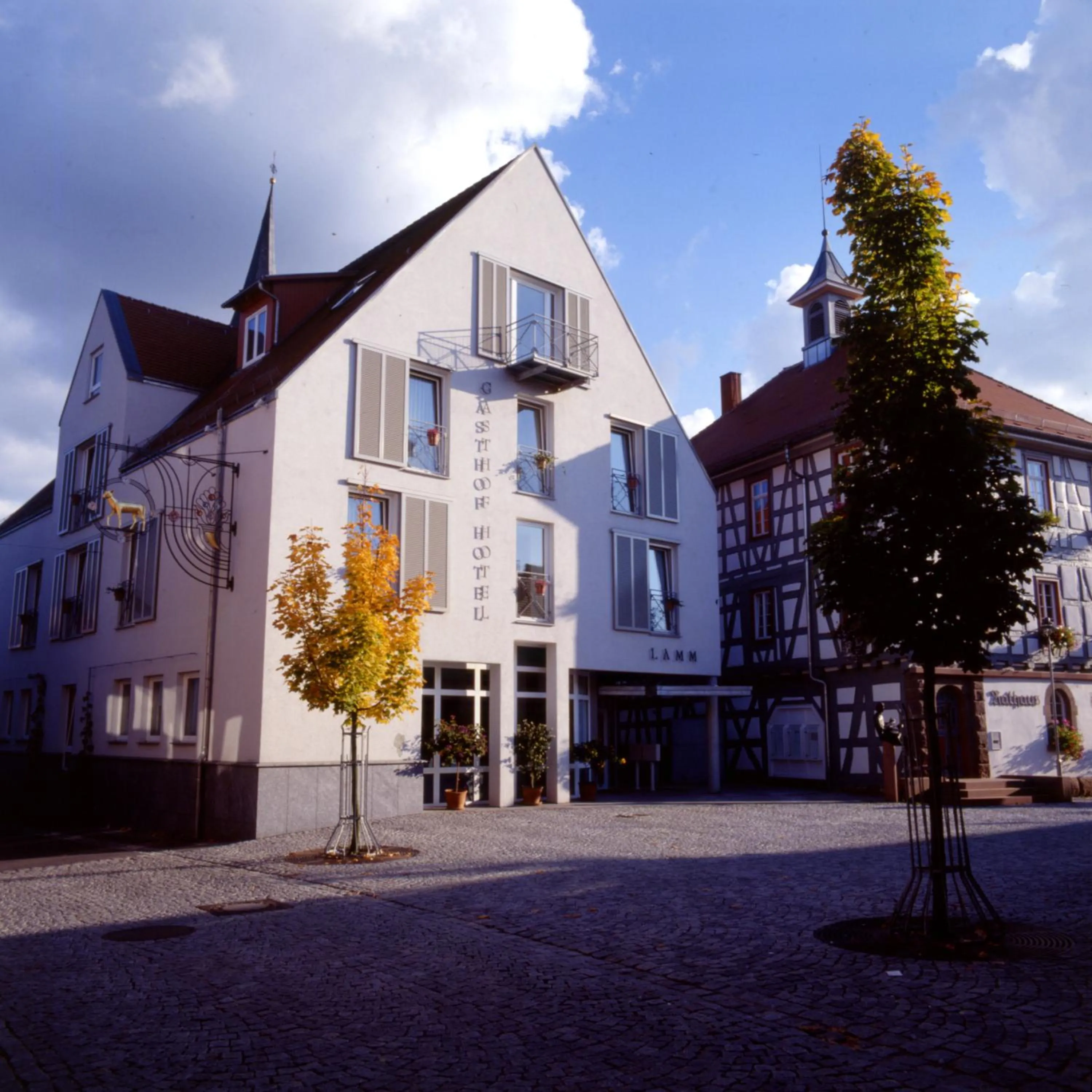 Facade/entrance in Landidyll Hotel Lamm
