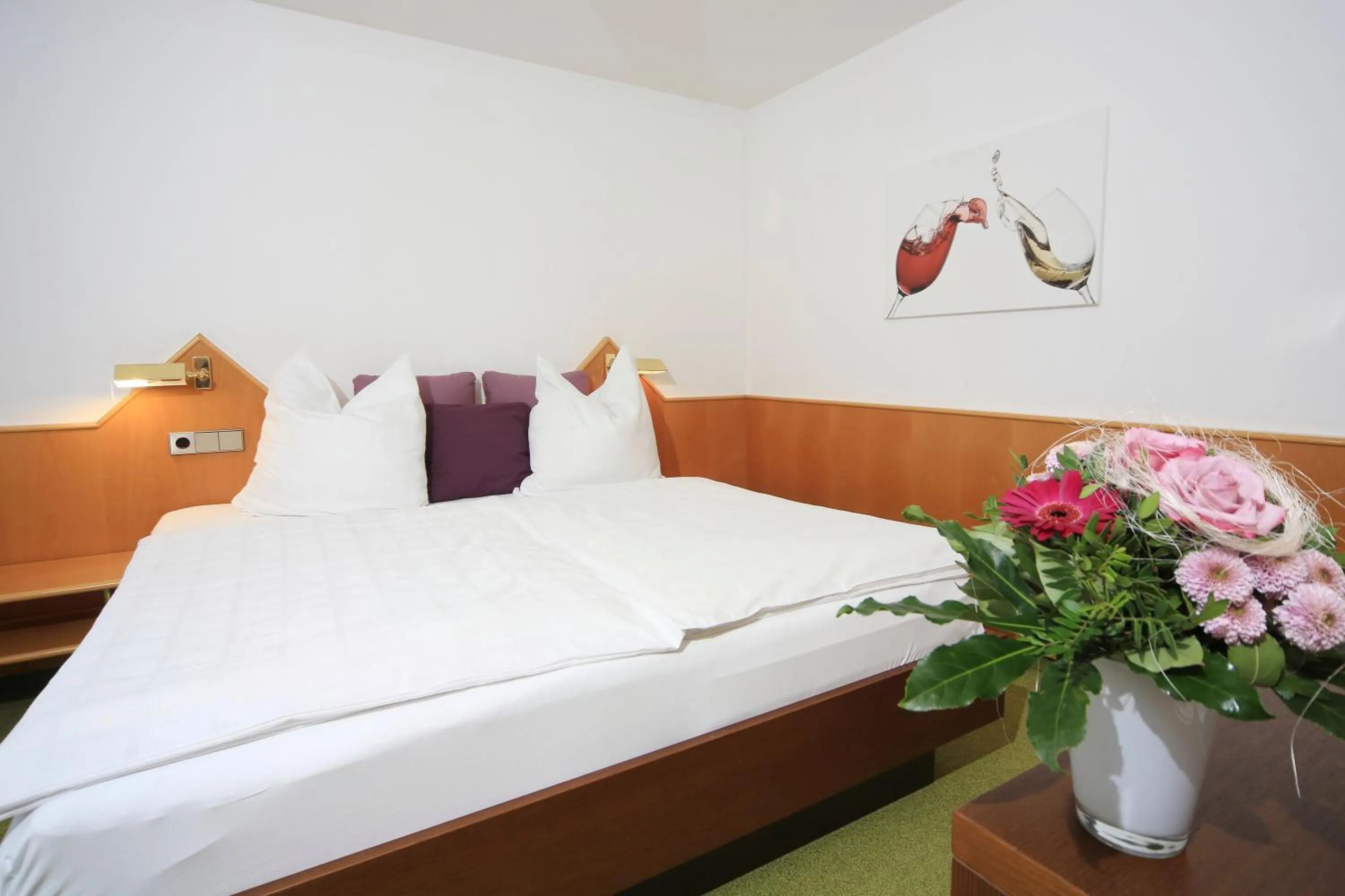 Photo of the whole room, Bed in Landidyll Hotel Lamm