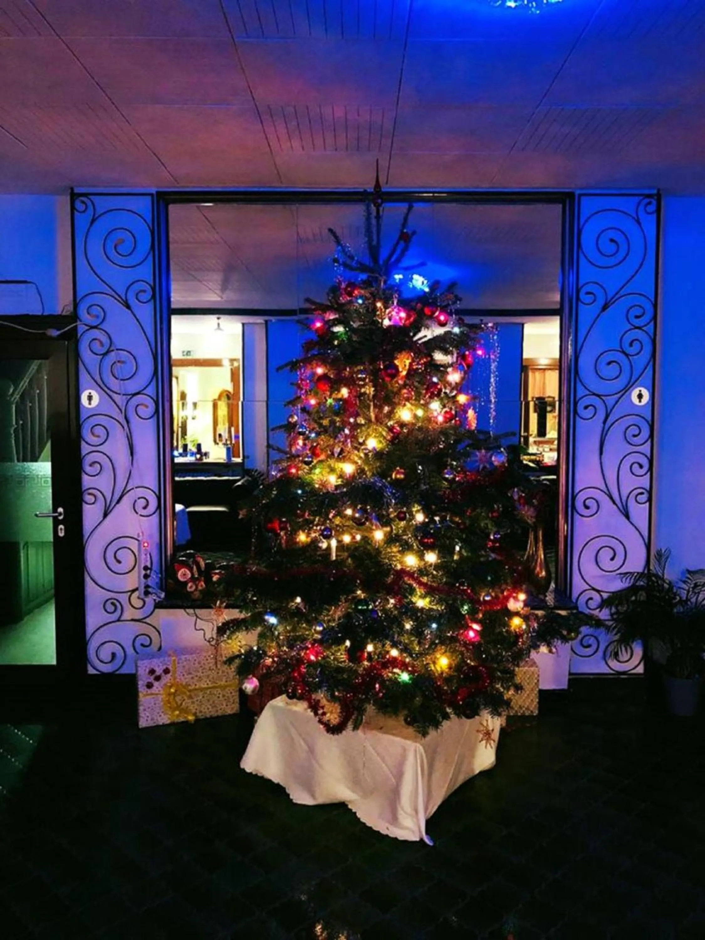 Decorative detail in Hotel "Glück Auf "