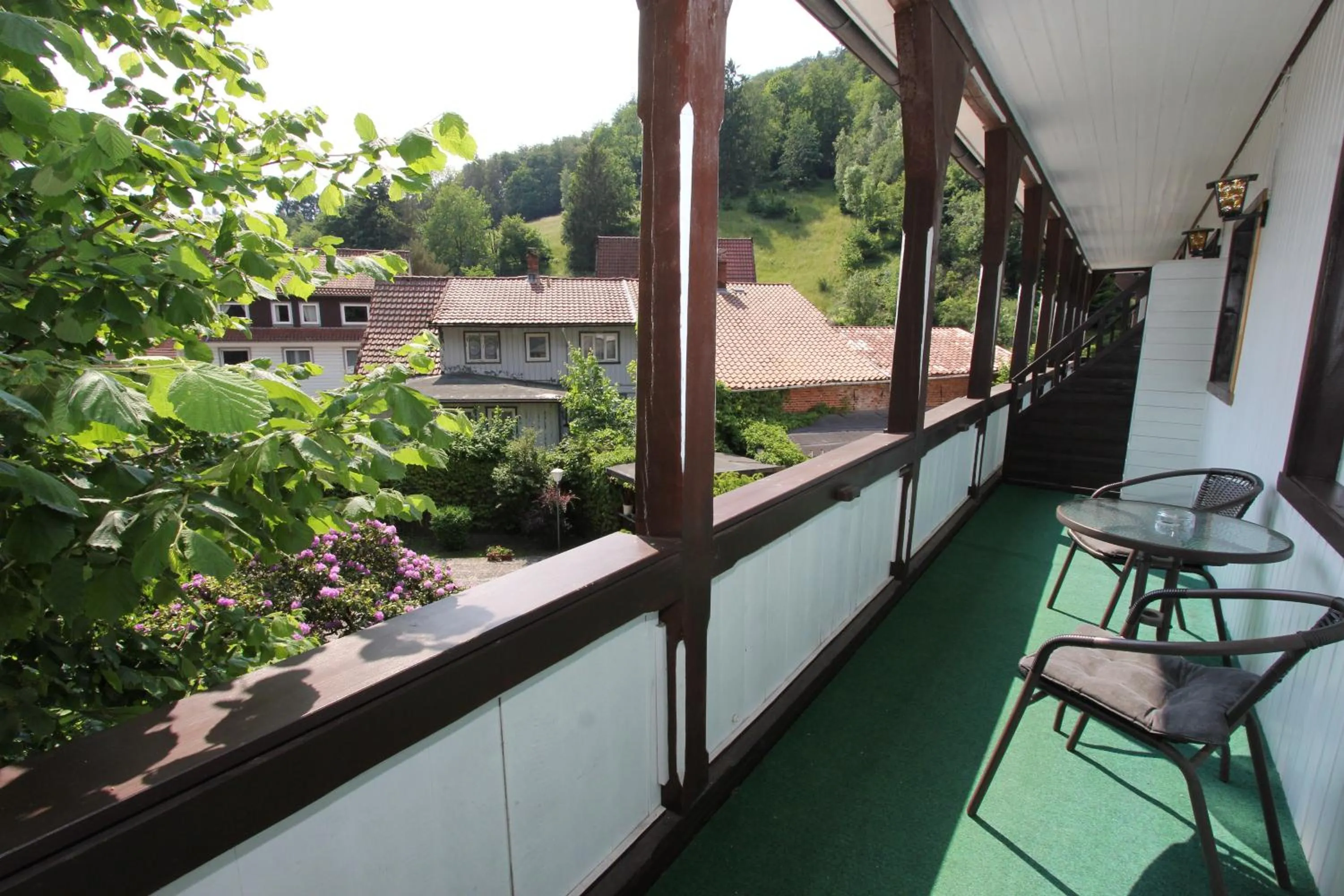 Balcony/Terrace in Hotel "Glück Auf "